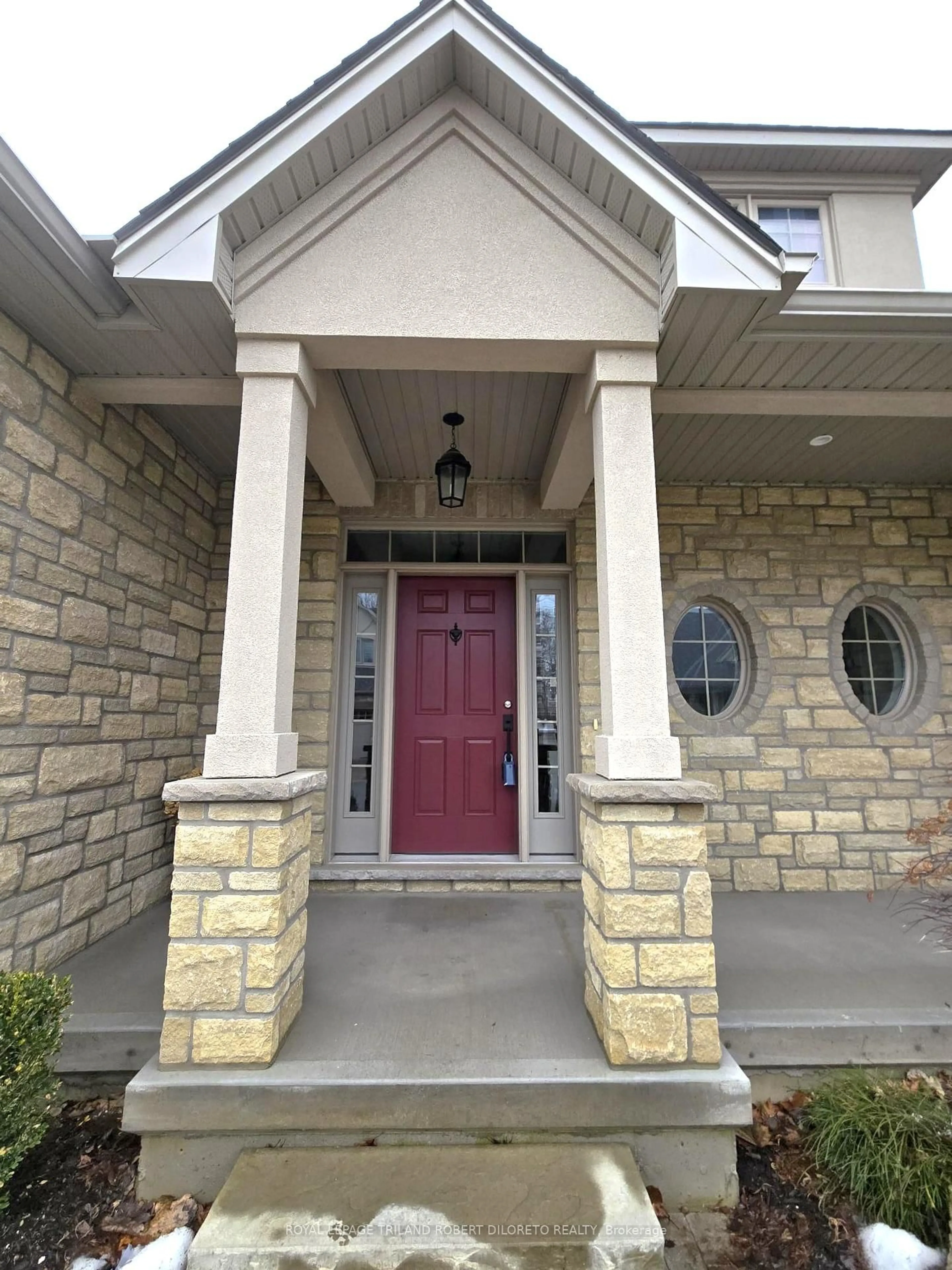 Home with brick exterior material, street for 5 Wood Haven Dr #302, Tillsonburg Ontario N4G 0A8