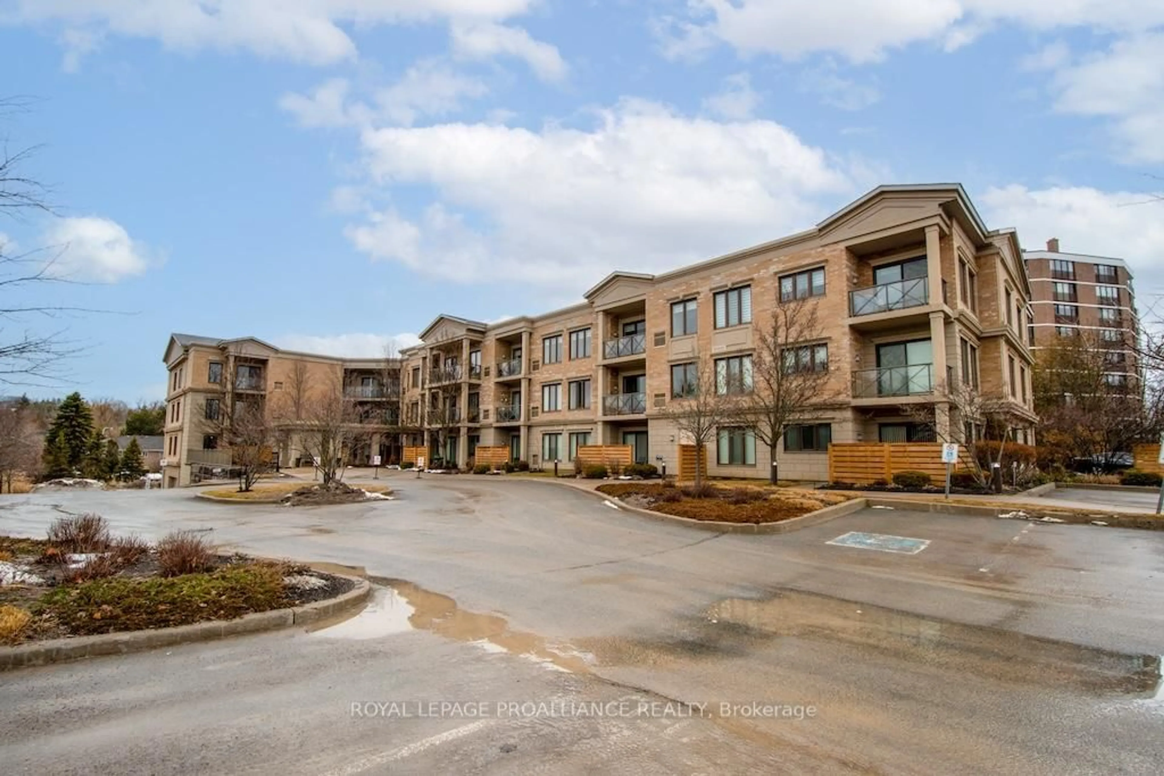 A pic from outside/outdoor area/front of a property/back of a property/a pic from drone, unknown for 869 Clonsilla Ave #212, Peterborough Ontario K9J 0B7