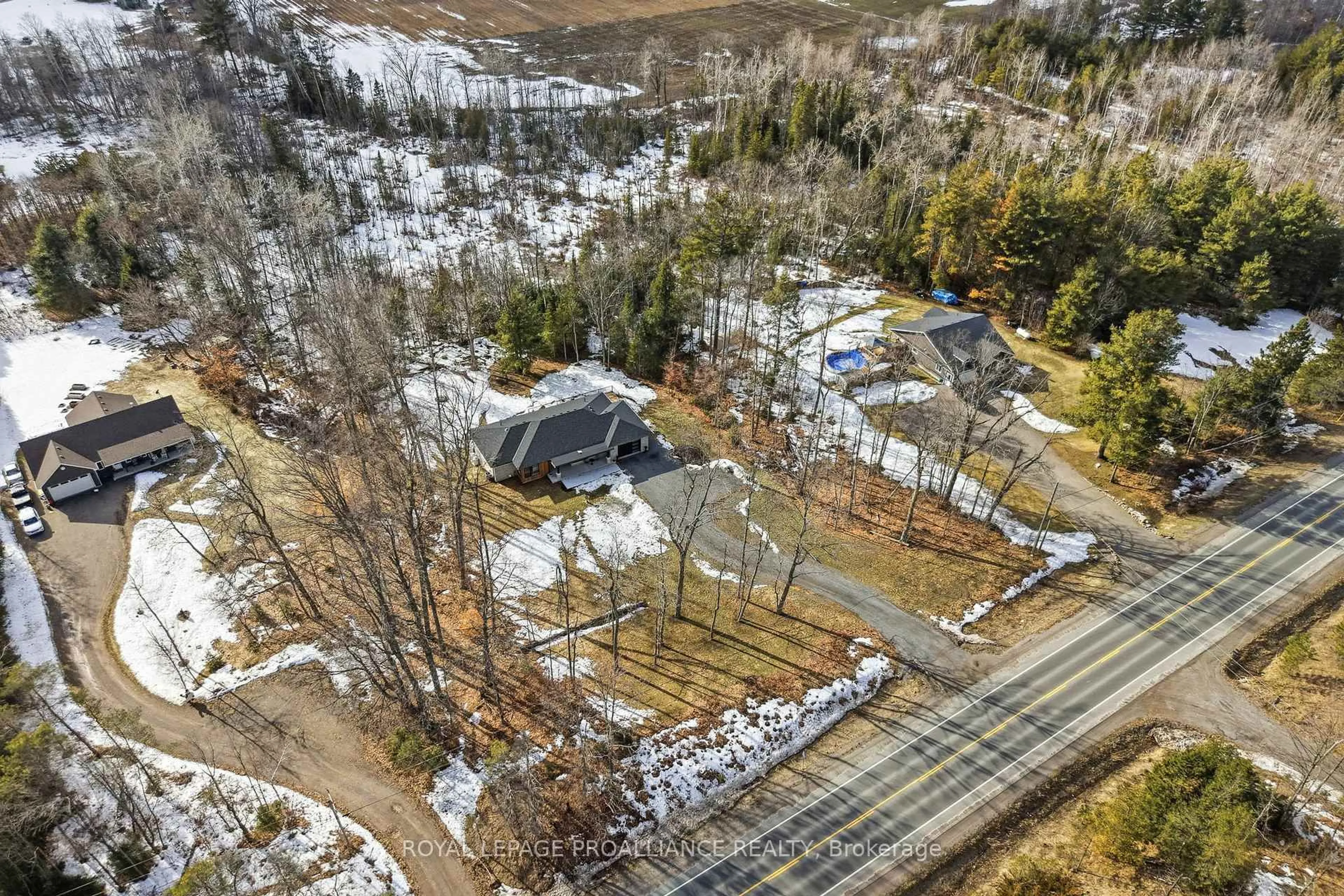 A pic from outside/outdoor area/front of a property/back of a property/a pic from drone, unknown for 5070 County Rd 25, Trent Hills Ontario K0K 3K0