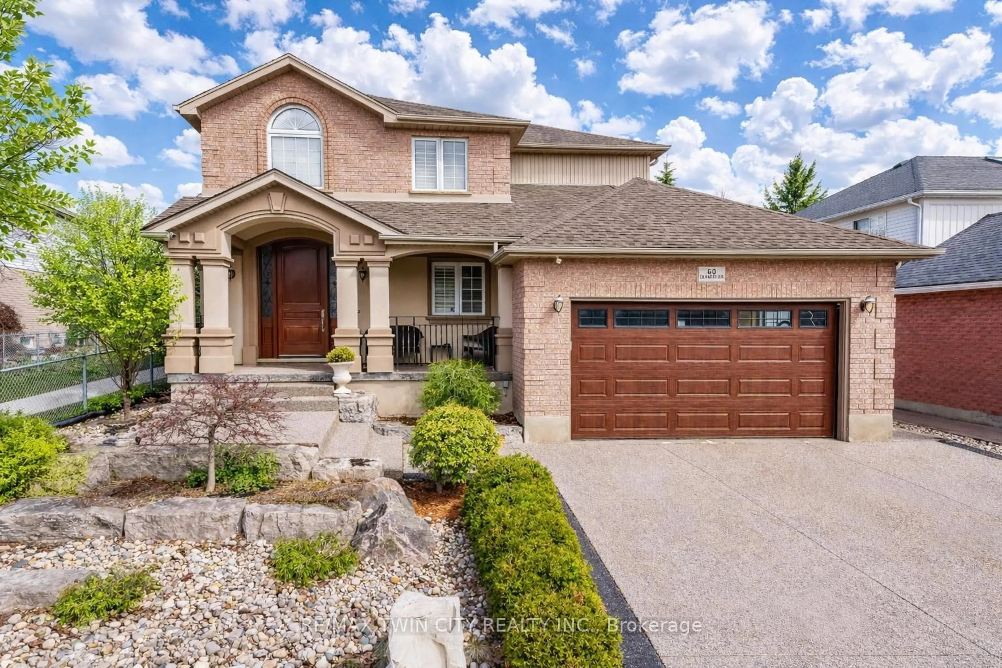 Home with brick exterior material, street for 60 Chandos Dr, Kitchener Ontario N2A 3C2