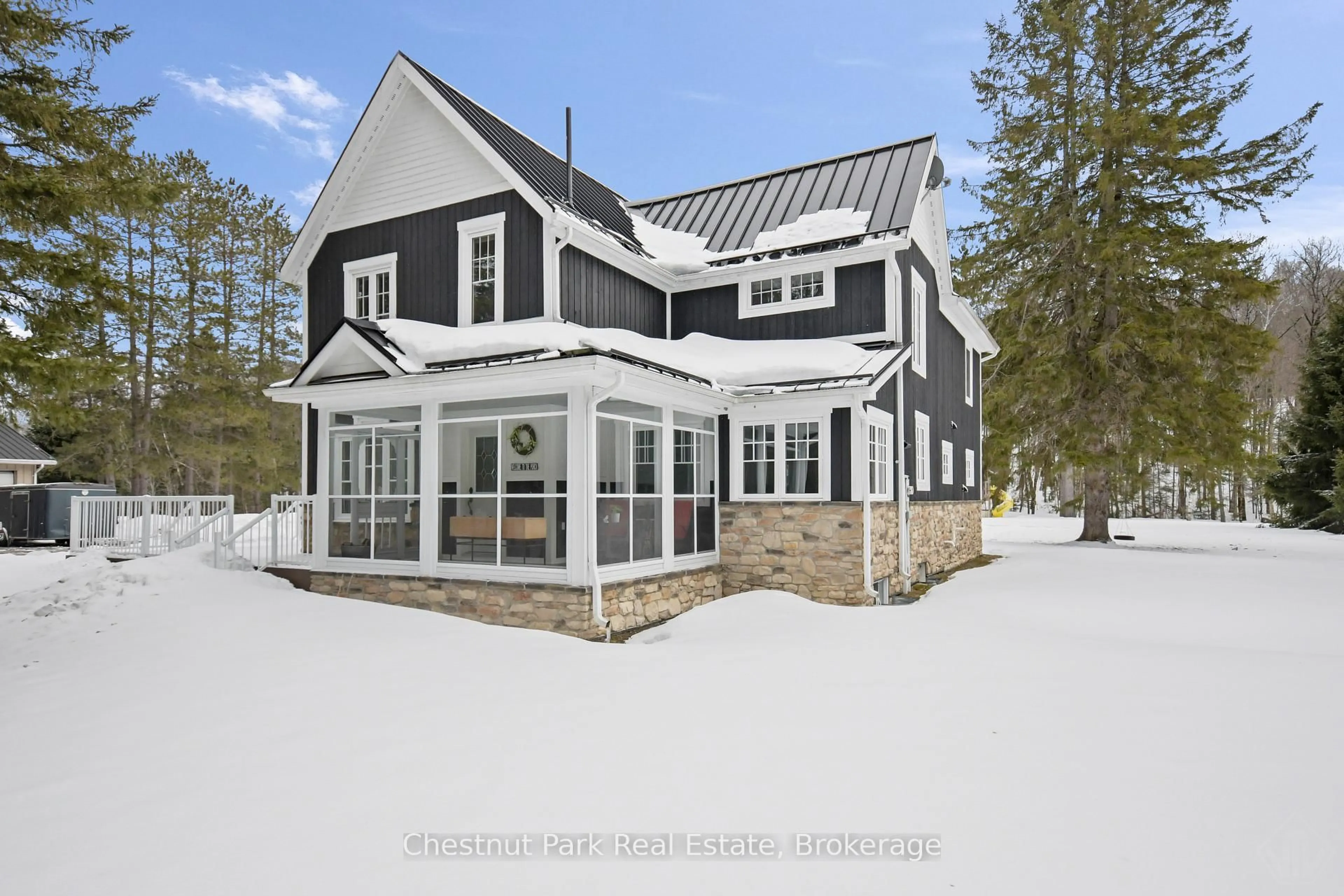 Home with vinyl exterior material, unknown for 12 Emsdale Lake Rd, Perry Ontario P0A 1M0