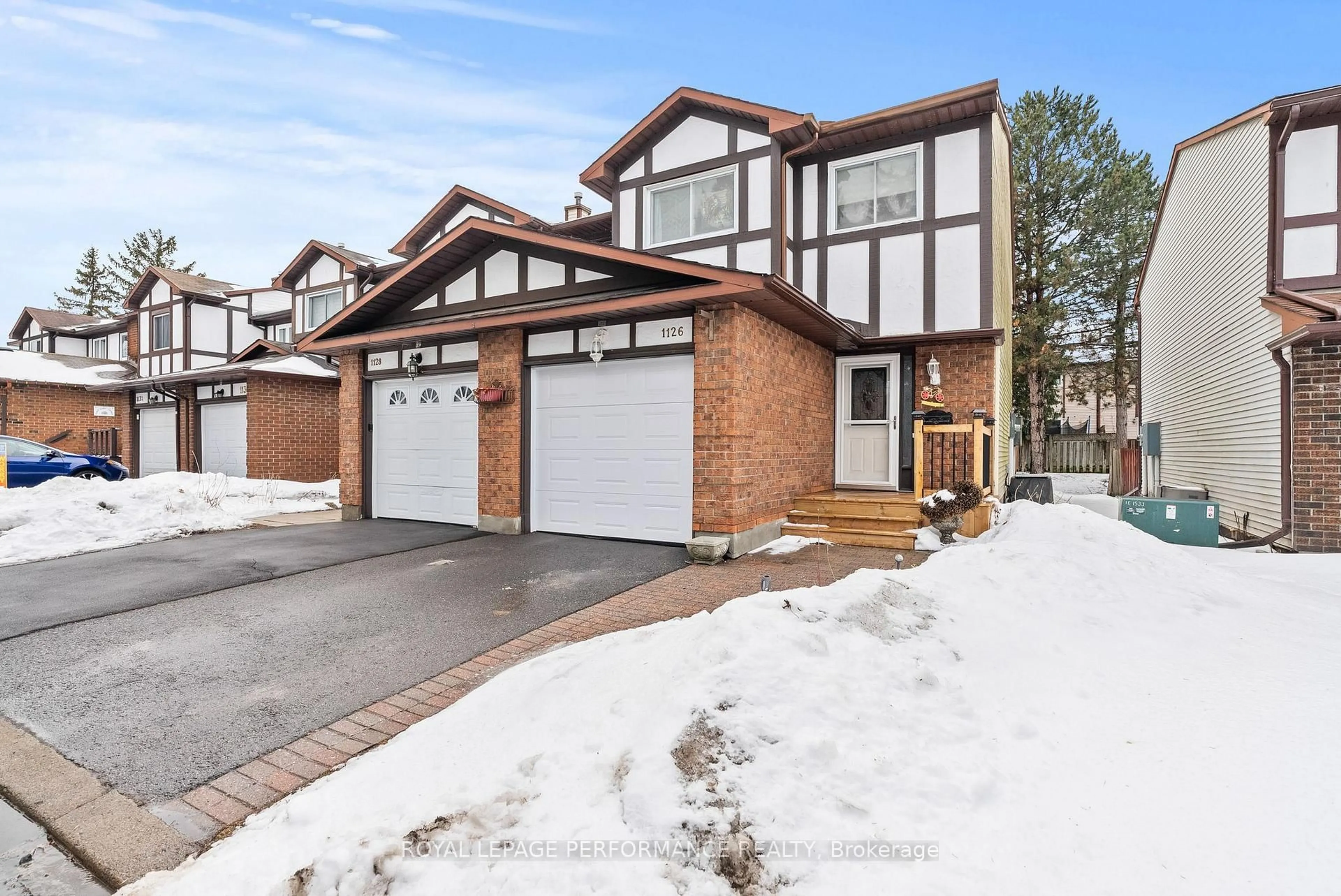 Home with brick exterior material, street for 1126 Millwood Crt, Ottawa Ontario K1C 3G1