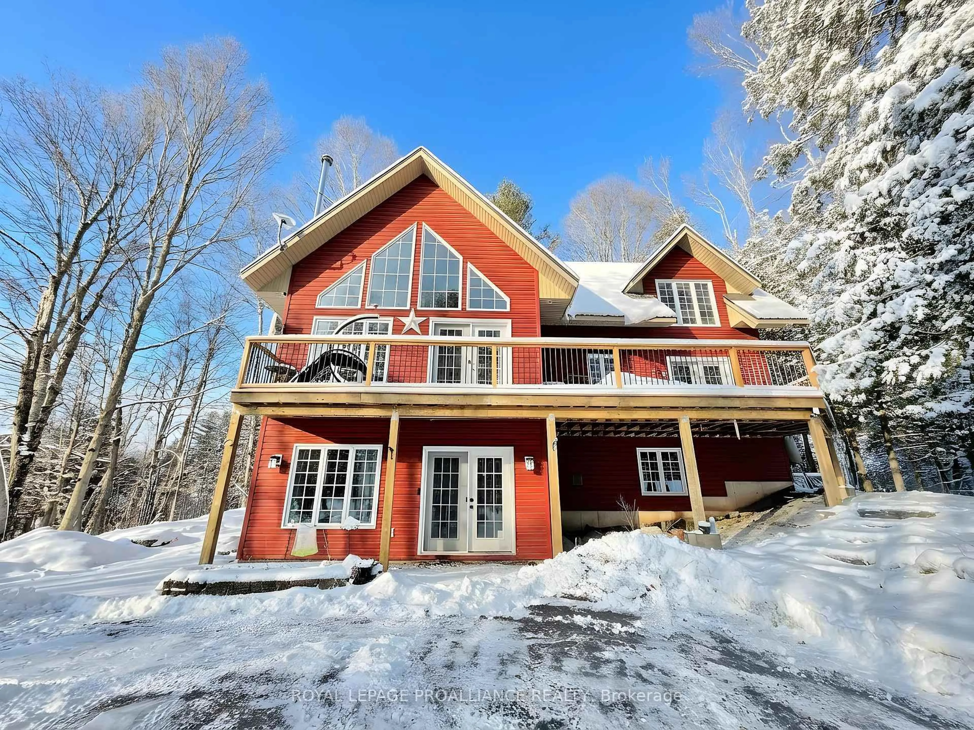 A pic from outside/outdoor area/front of a property/back of a property/a pic from drone, unknown for 272 Belmont 3rd Line, Havelock-Belmont-Methuen Ontario K0L 1Z0