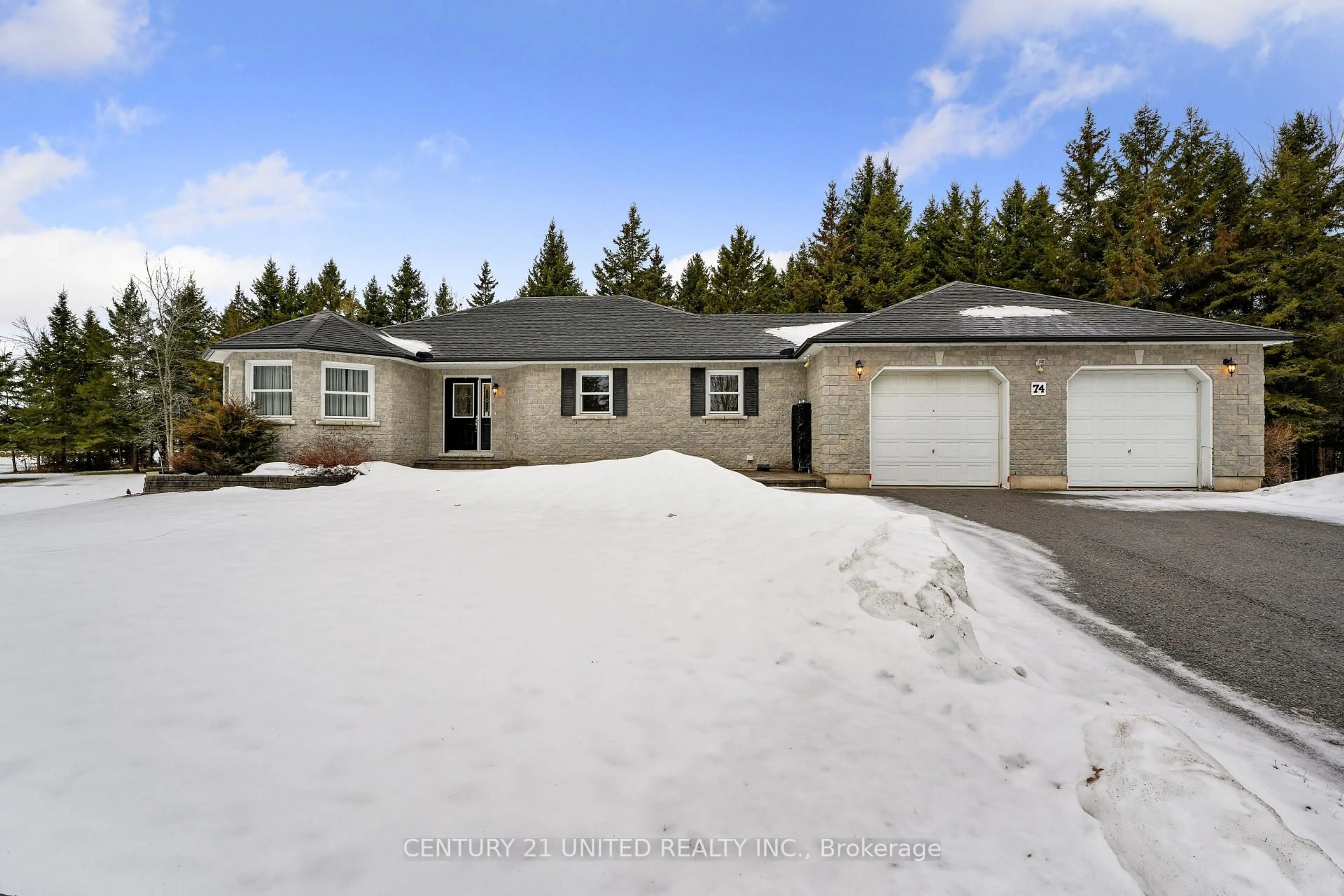 A pic from outside/outdoor area/front of a property/back of a property/a pic from drone, street for 74 Hearthstone Rd, Trent Hills Ontario K0L 1L0