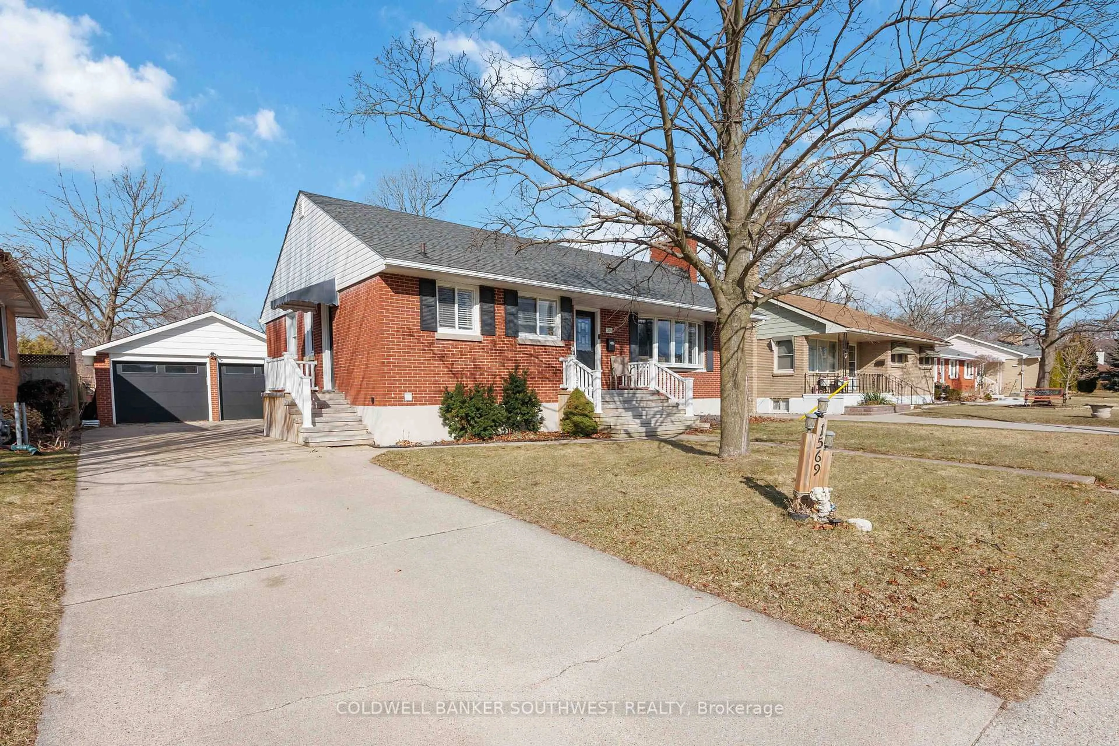 Home with brick exterior material, street for 1569 Indian Rd, Sarnia Ontario N7V 4E1