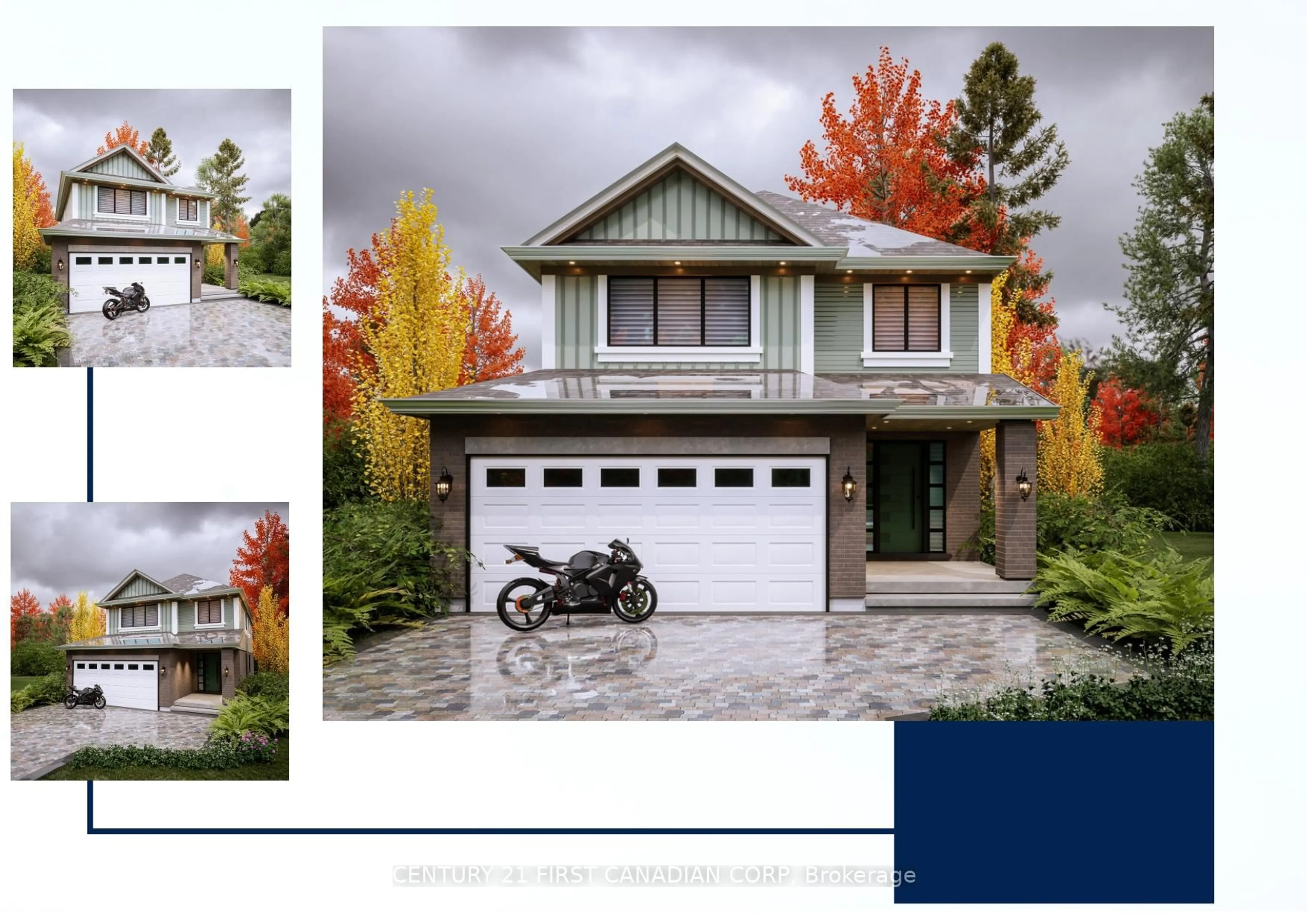 Home with vinyl exterior material, street for 113 HOLLOWAY Tr, Middlesex Centre Ontario N0M 2A0