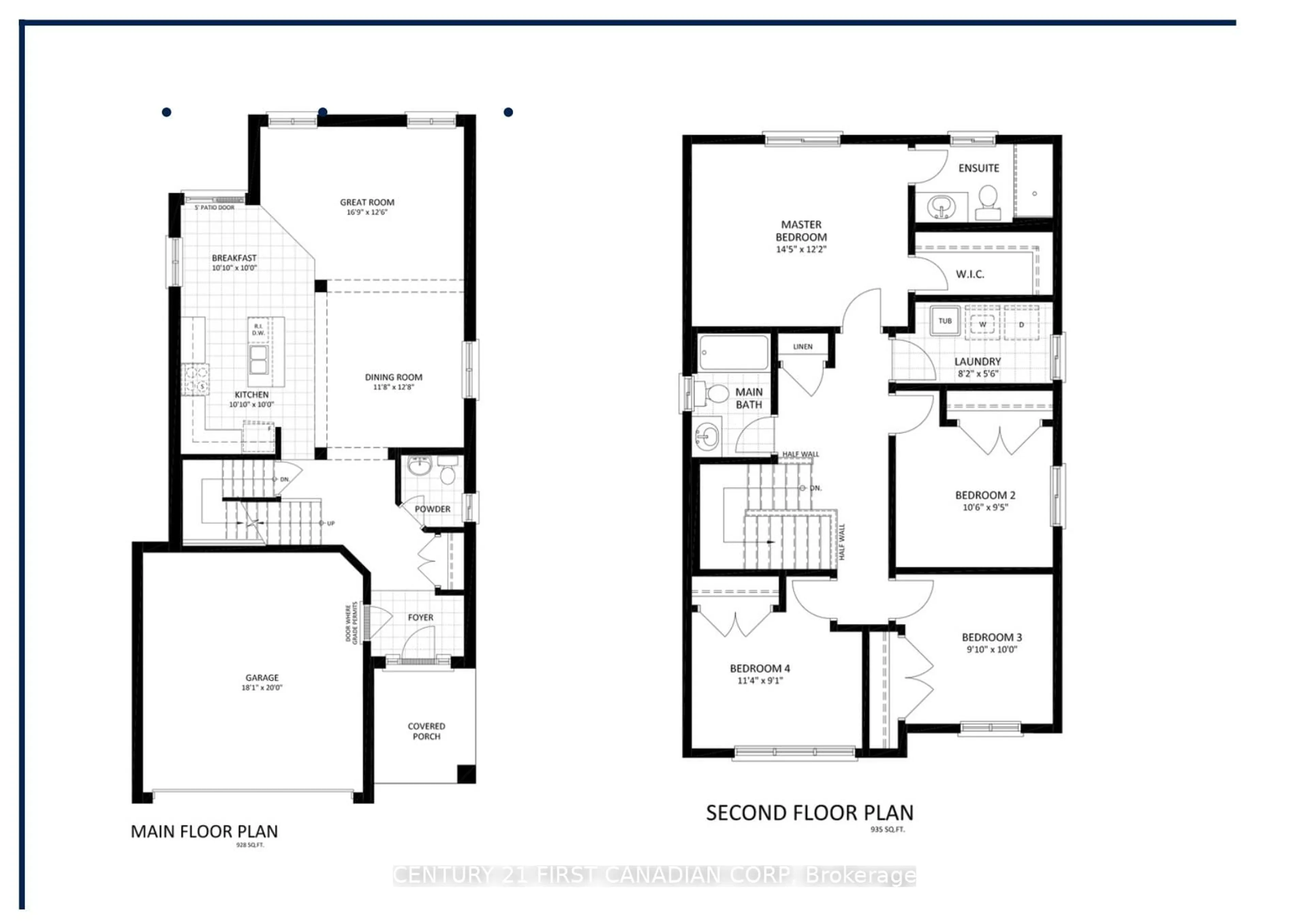 Floor plan for 113 HOLLOWAY Tr, Middlesex Centre Ontario N0M 2A0