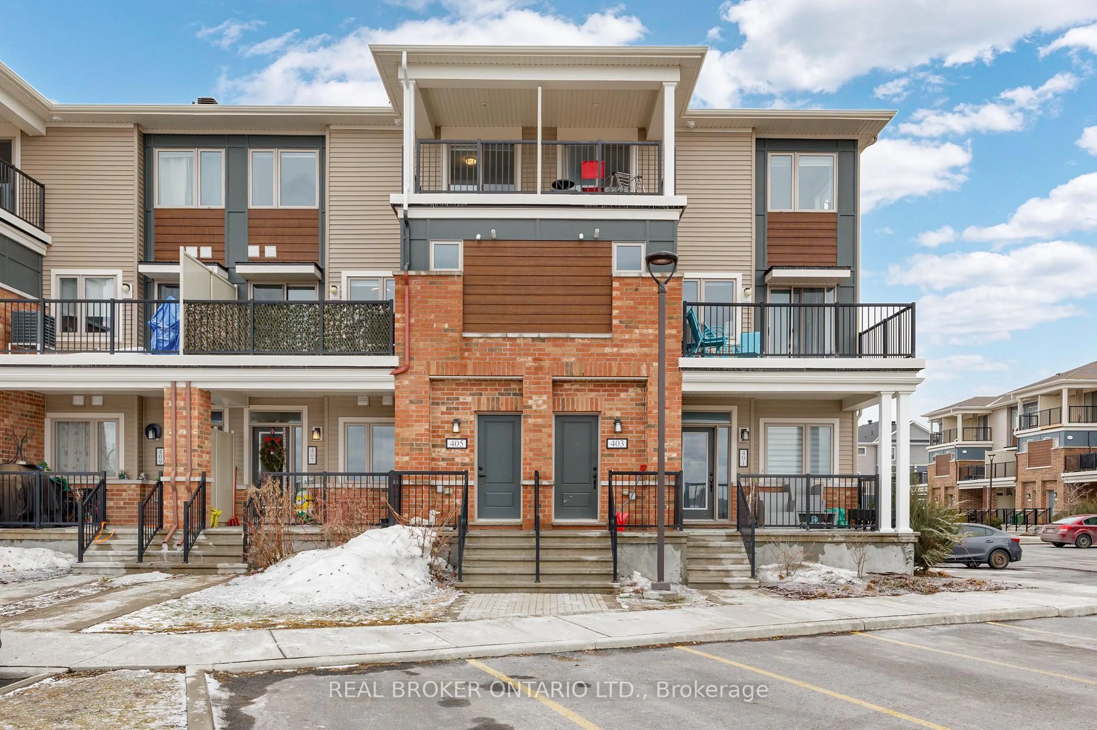 Home with brick exterior material, street for 405 Pilot Private, Ottawa Ontario K2V 0S3