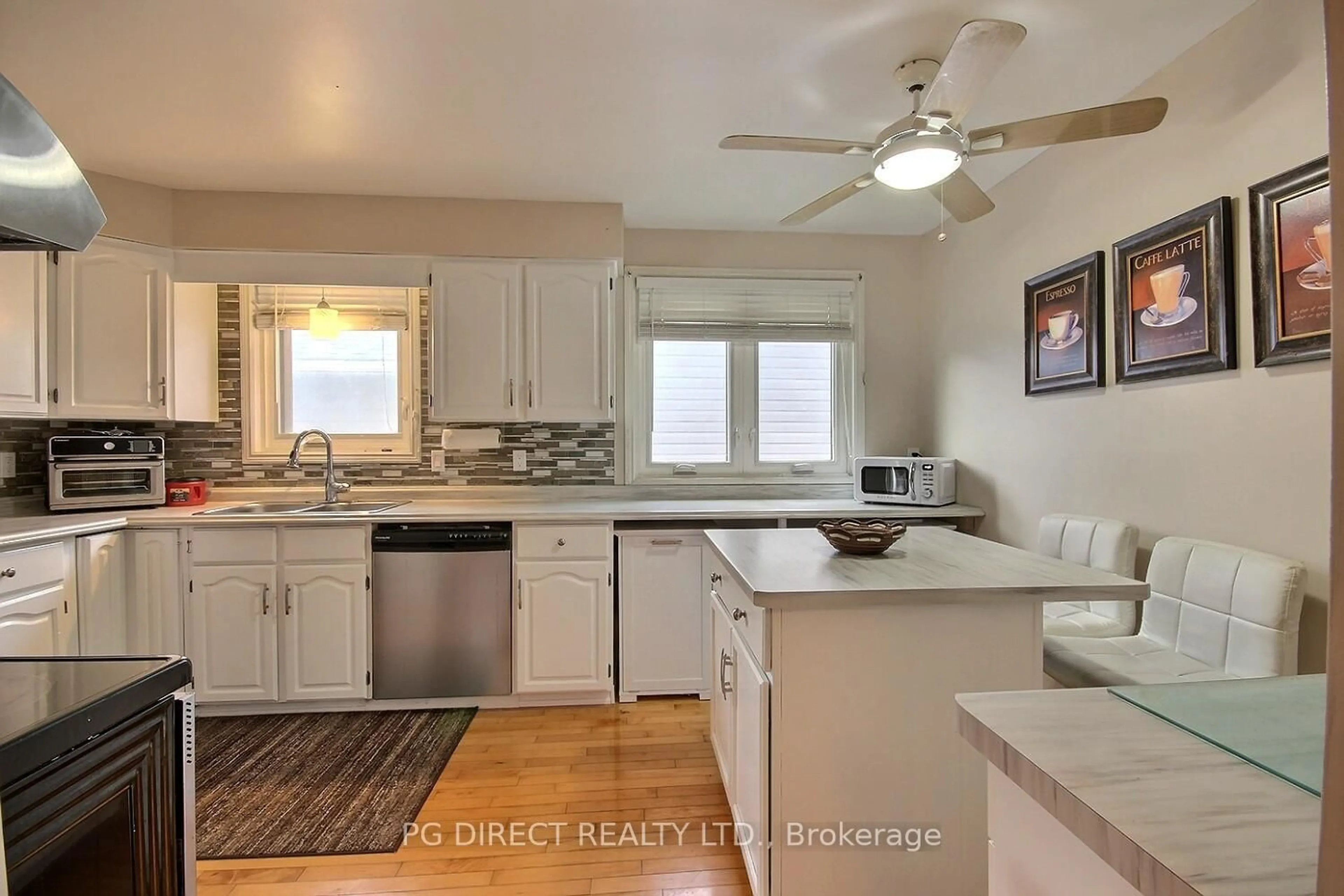 Open concept kitchen, ceramic/tile floor for 29 Patrick St, Quinte West Ontario K8V 4B4