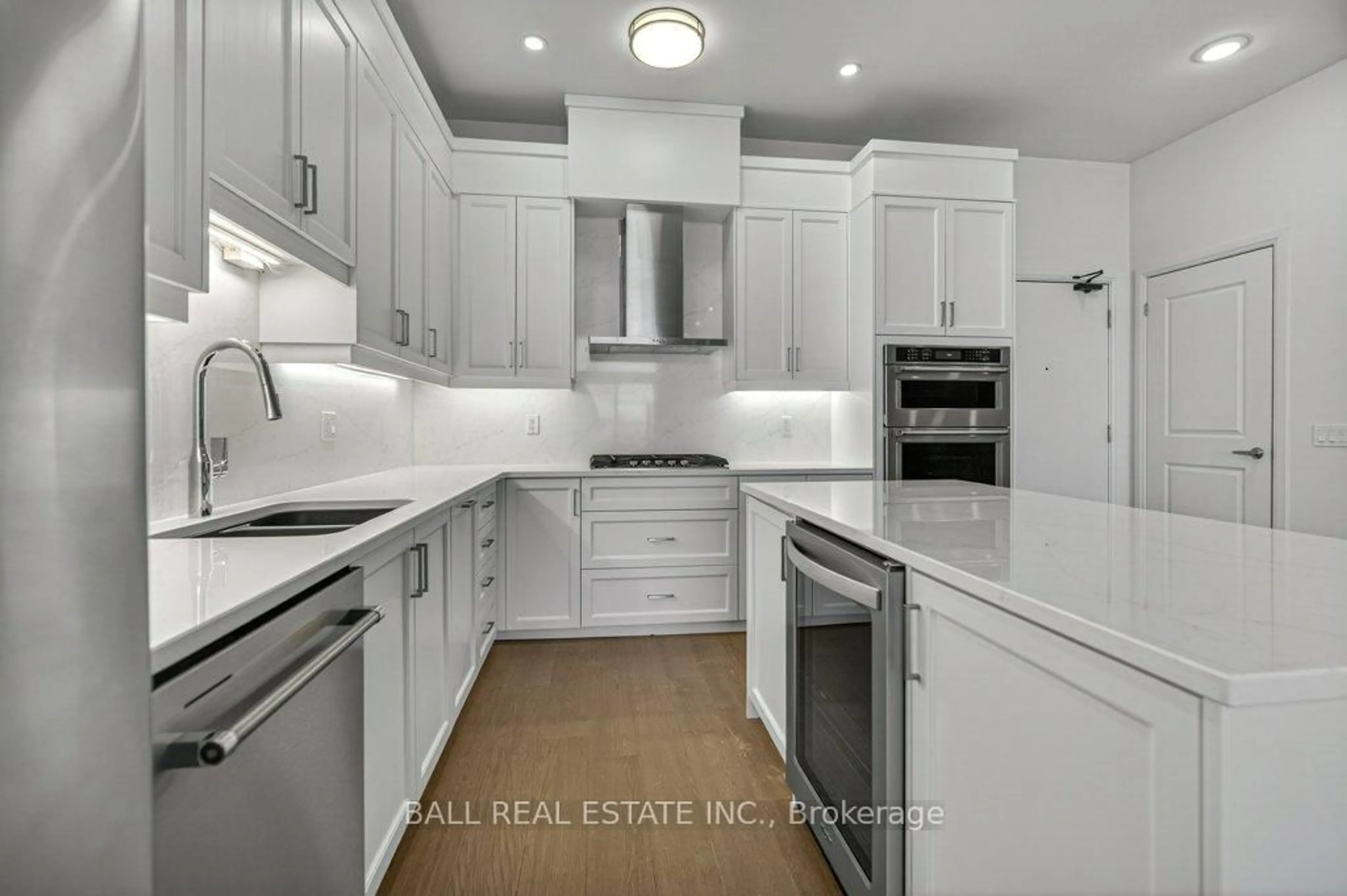 Open concept kitchen, ceramic/tile floor for 99 Louisa St #108, Kawartha Lakes Ontario K0M 1N0