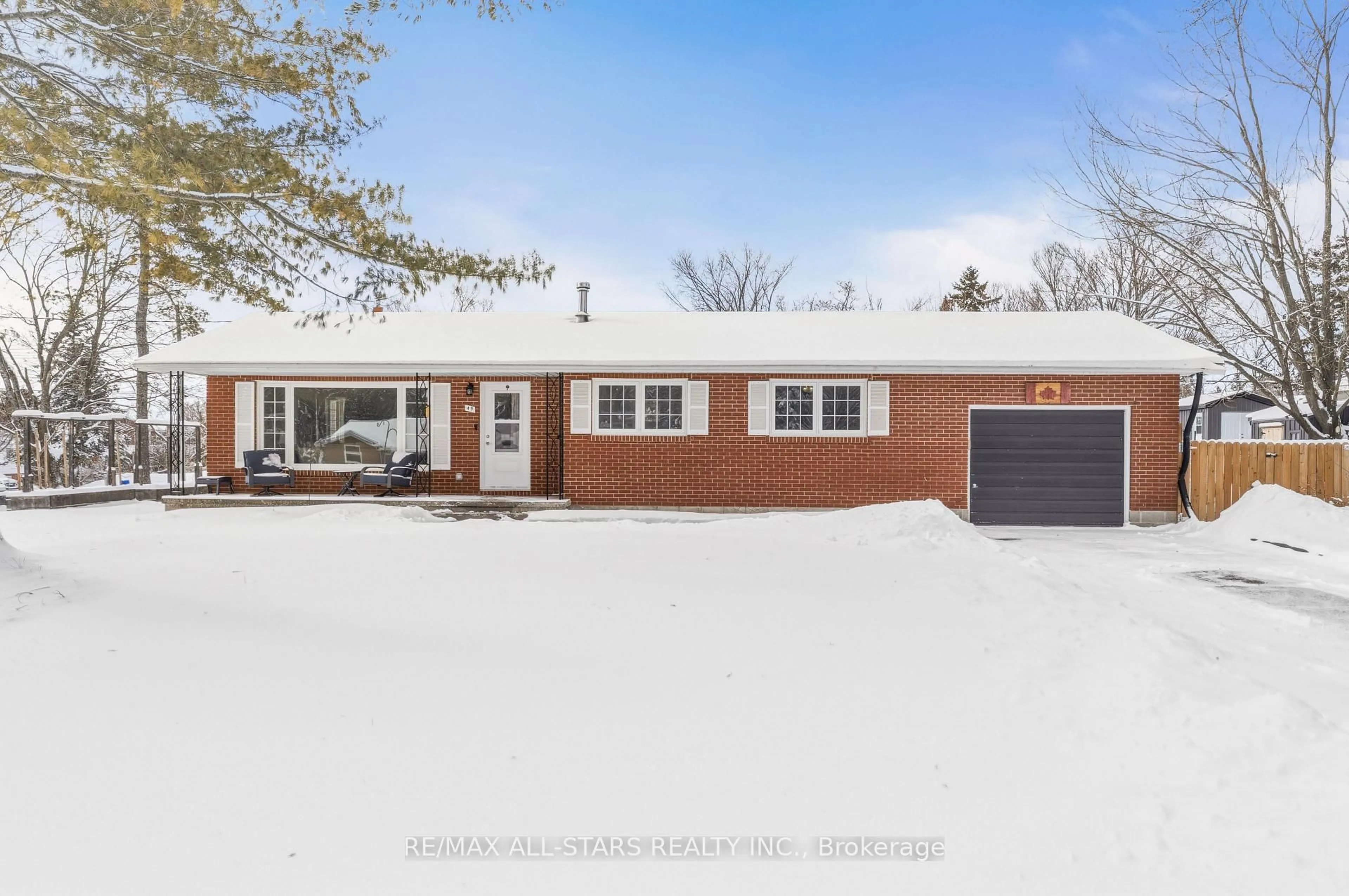 Home with brick exterior material, street for 49 Kennedy Dr, Kawartha Lakes Ontario K0M 1N0