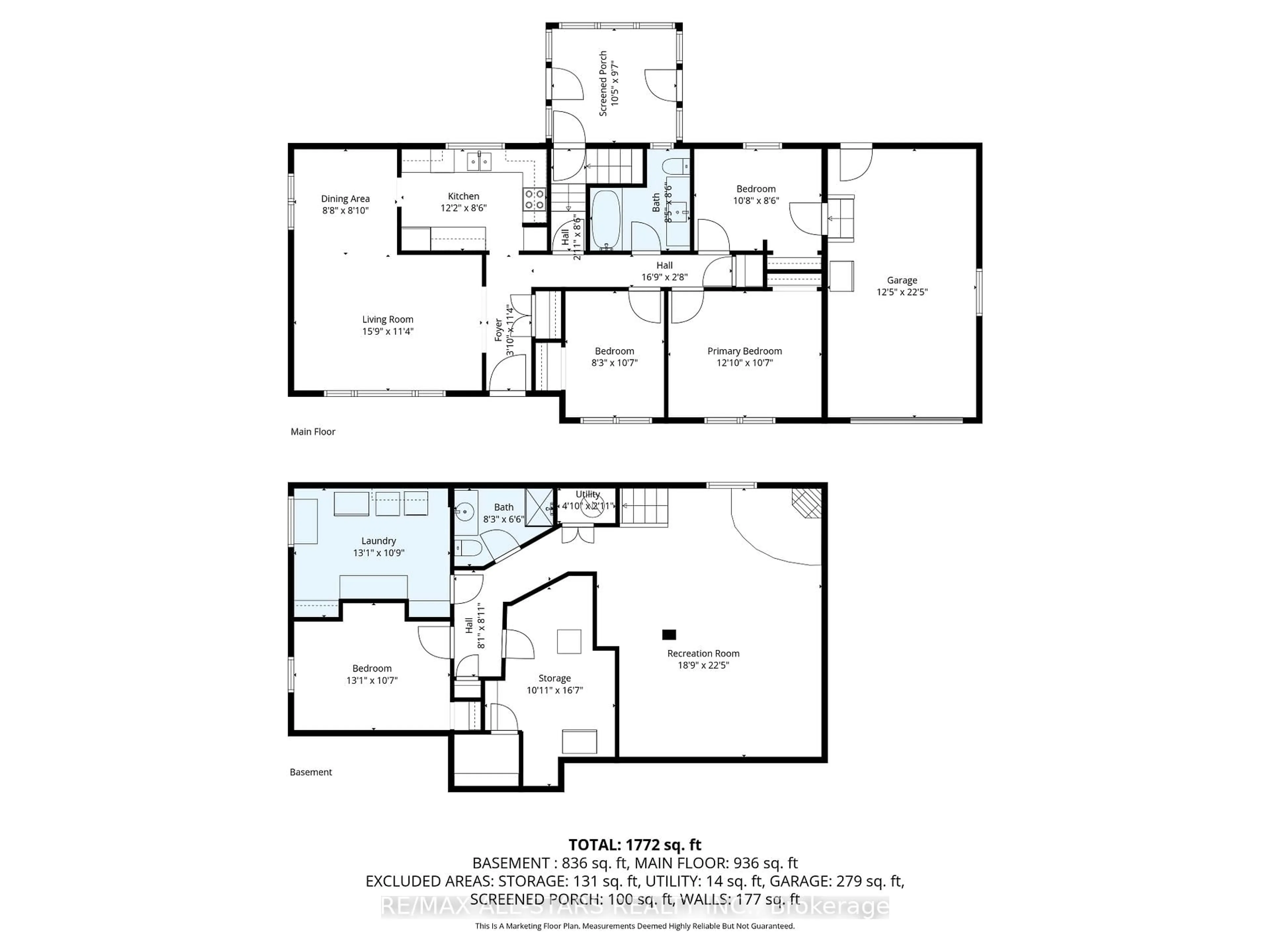 Floor plan for 49 Kennedy Dr, Kawartha Lakes Ontario K0M 1N0