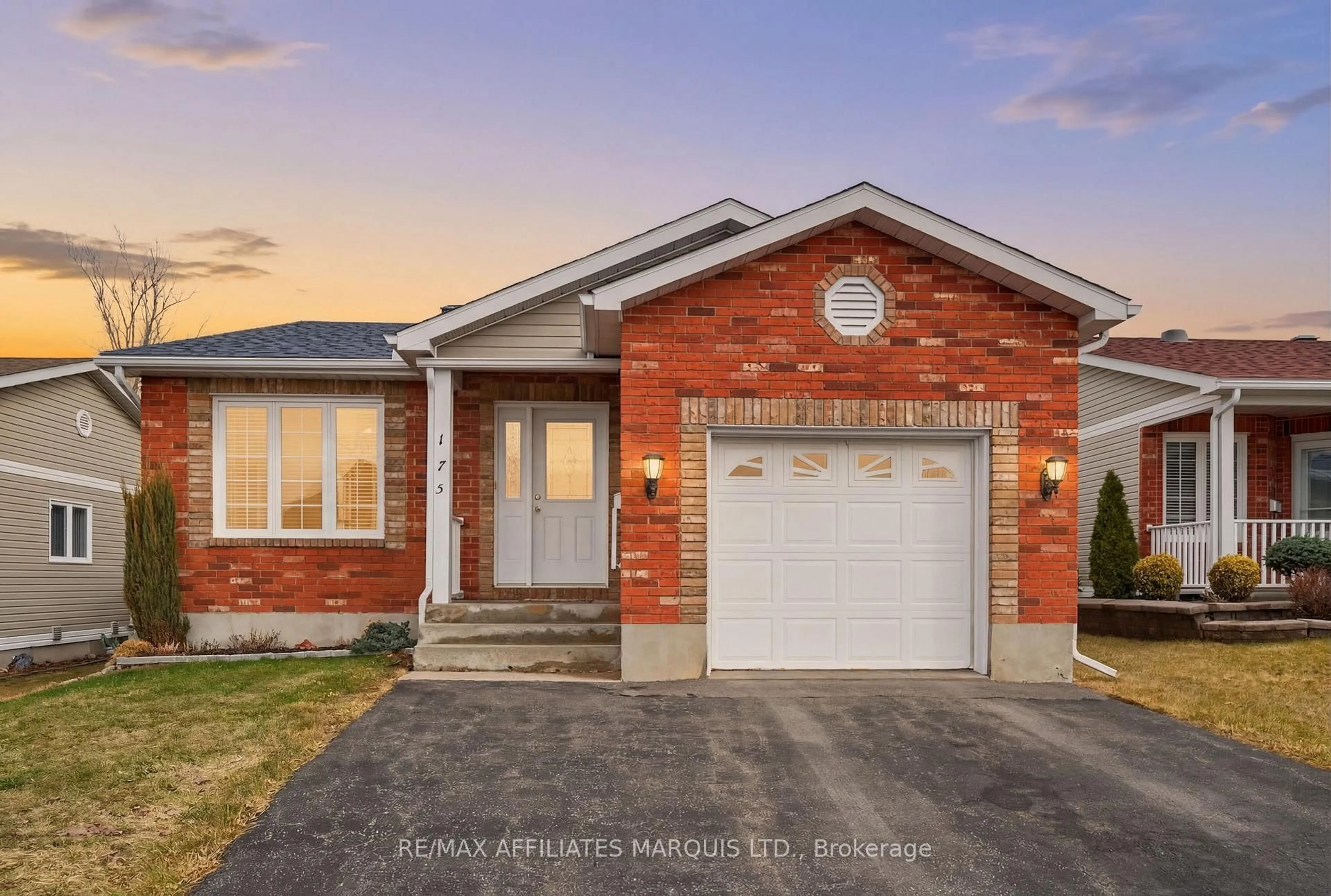 Home with brick exterior material, street for 175 Hemlock Cres, Cornwall Ontario K6H 0A2