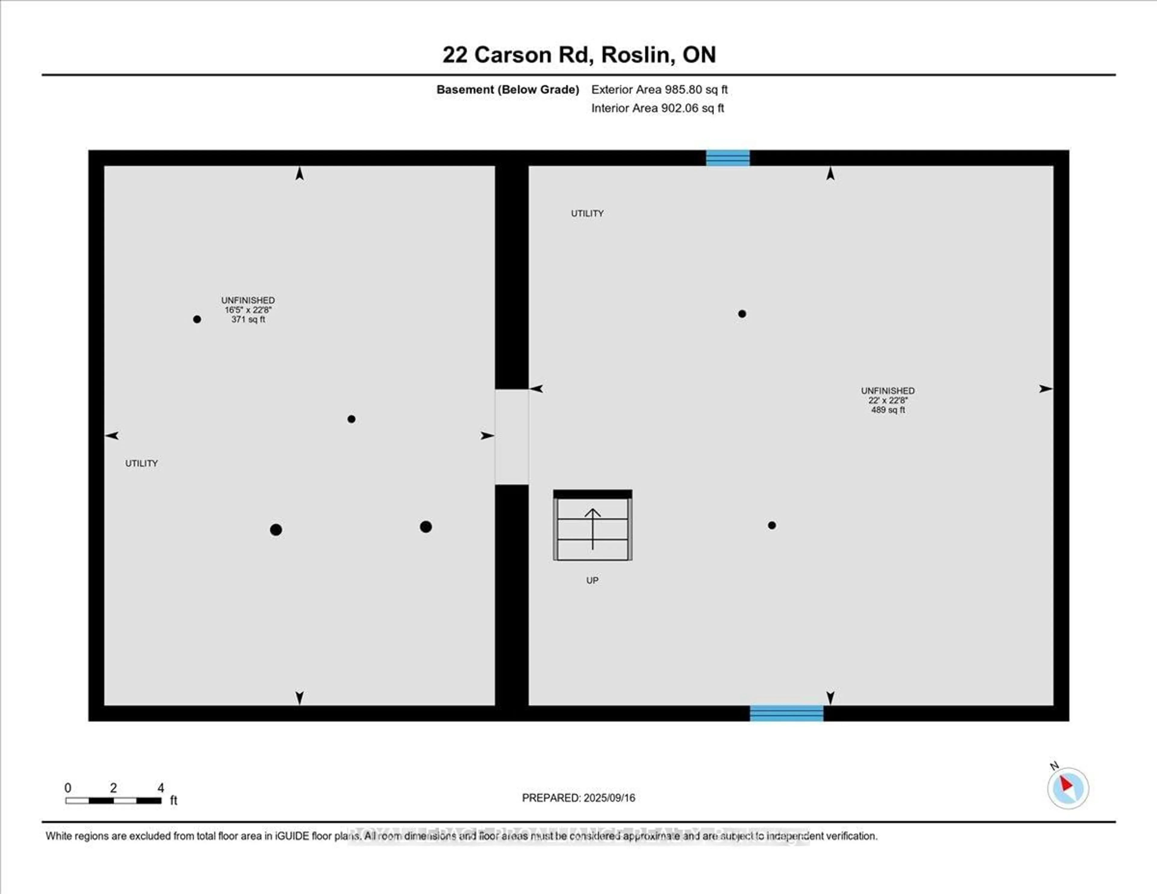 Floor plan for 22 Carson Rd, Belleville Ontario K0K 2Y0