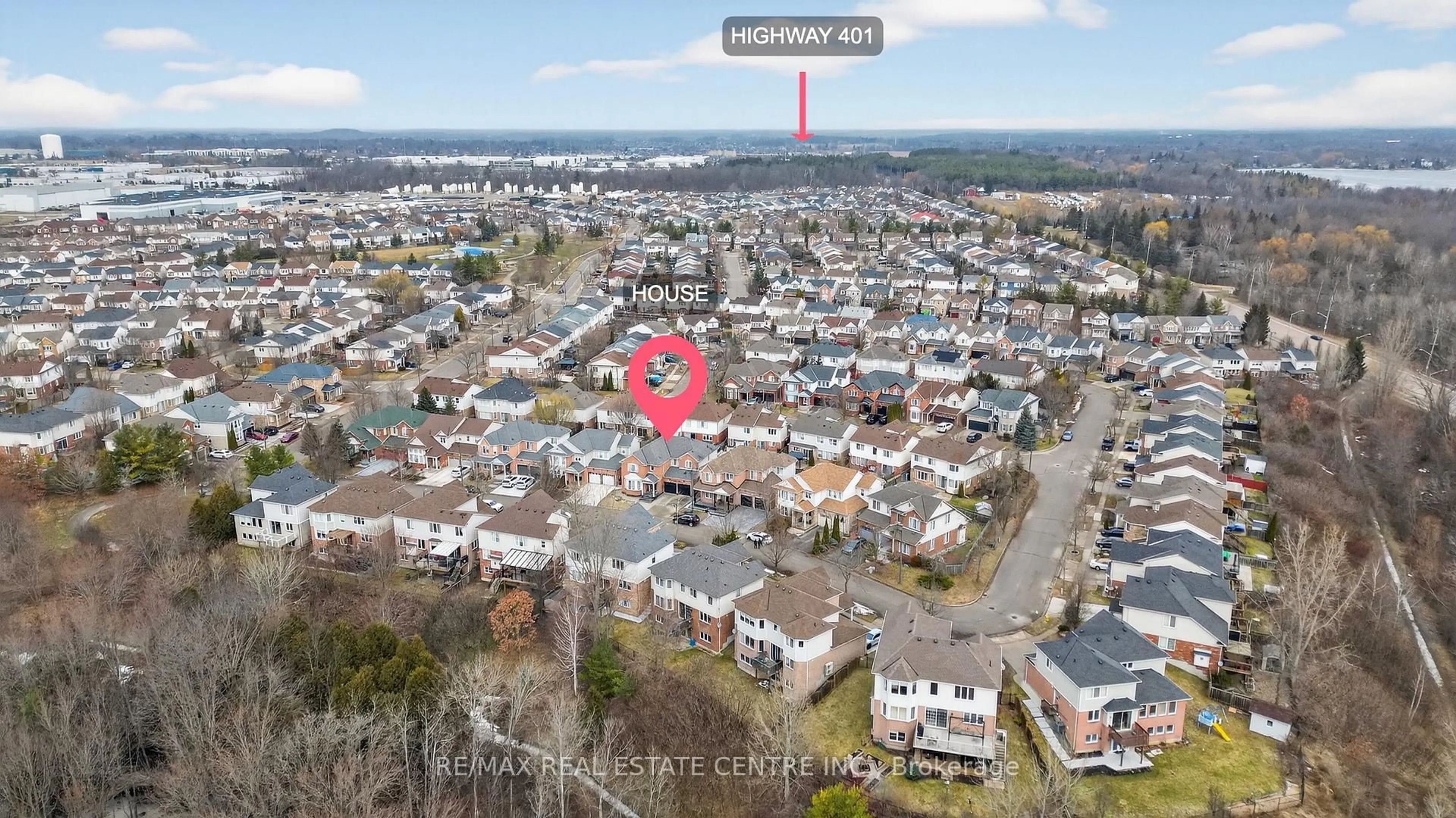 A pic from outside/outdoor area/front of a property/back of a property/a pic from drone, unknown for 207 Arthur Fach Dr, Cambridge Ontario N1T 2G2