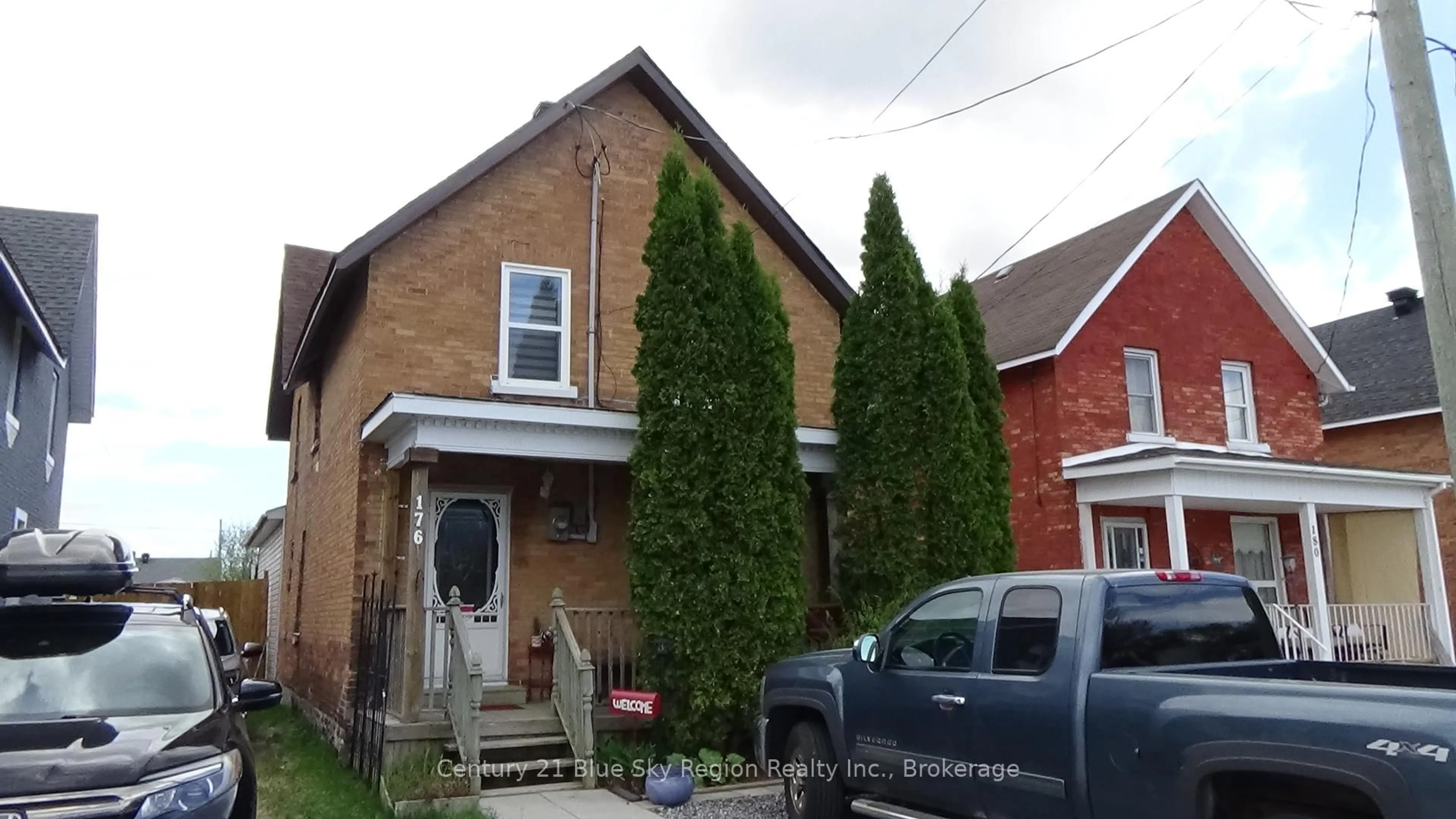 Home with brick exterior material, street for 176 Church St, West Nipissing Ontario P2B 1H5