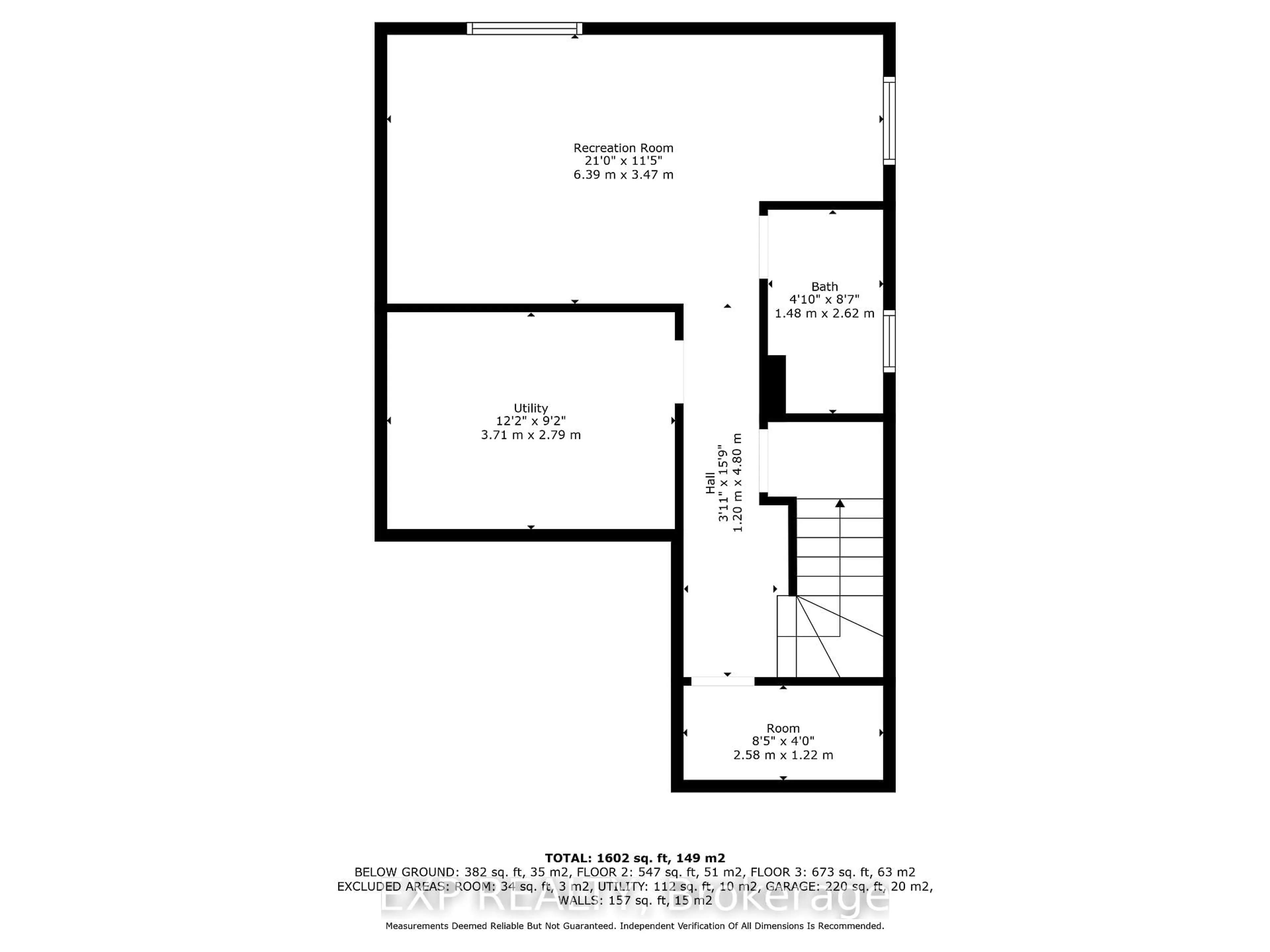 Floor plan for 10 Cobblestone St, Belleville Ontario K8P 0E4