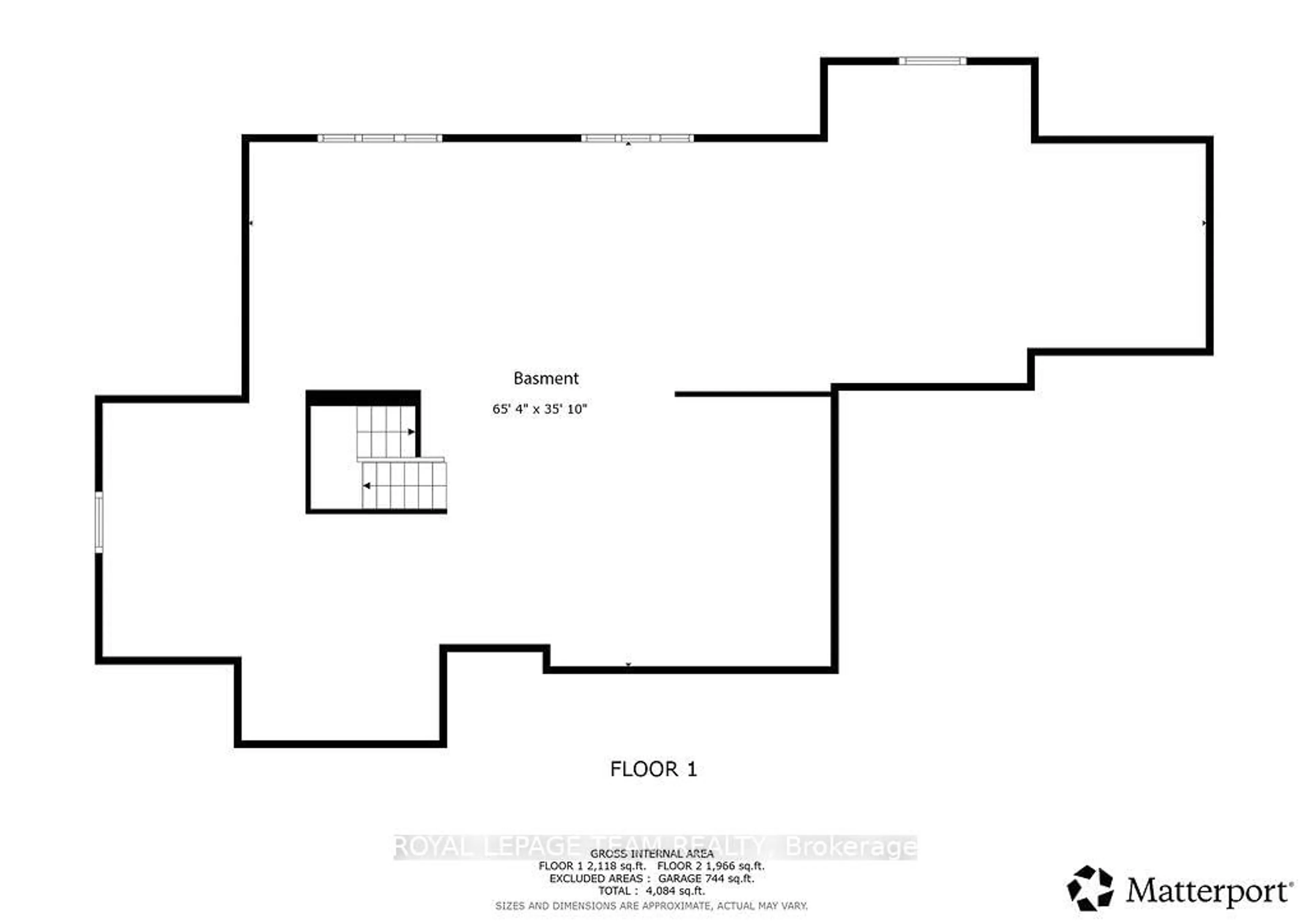 Floor plan for 80 Raymond Luhta Cres, Arnprior Ontario K7S 3G8