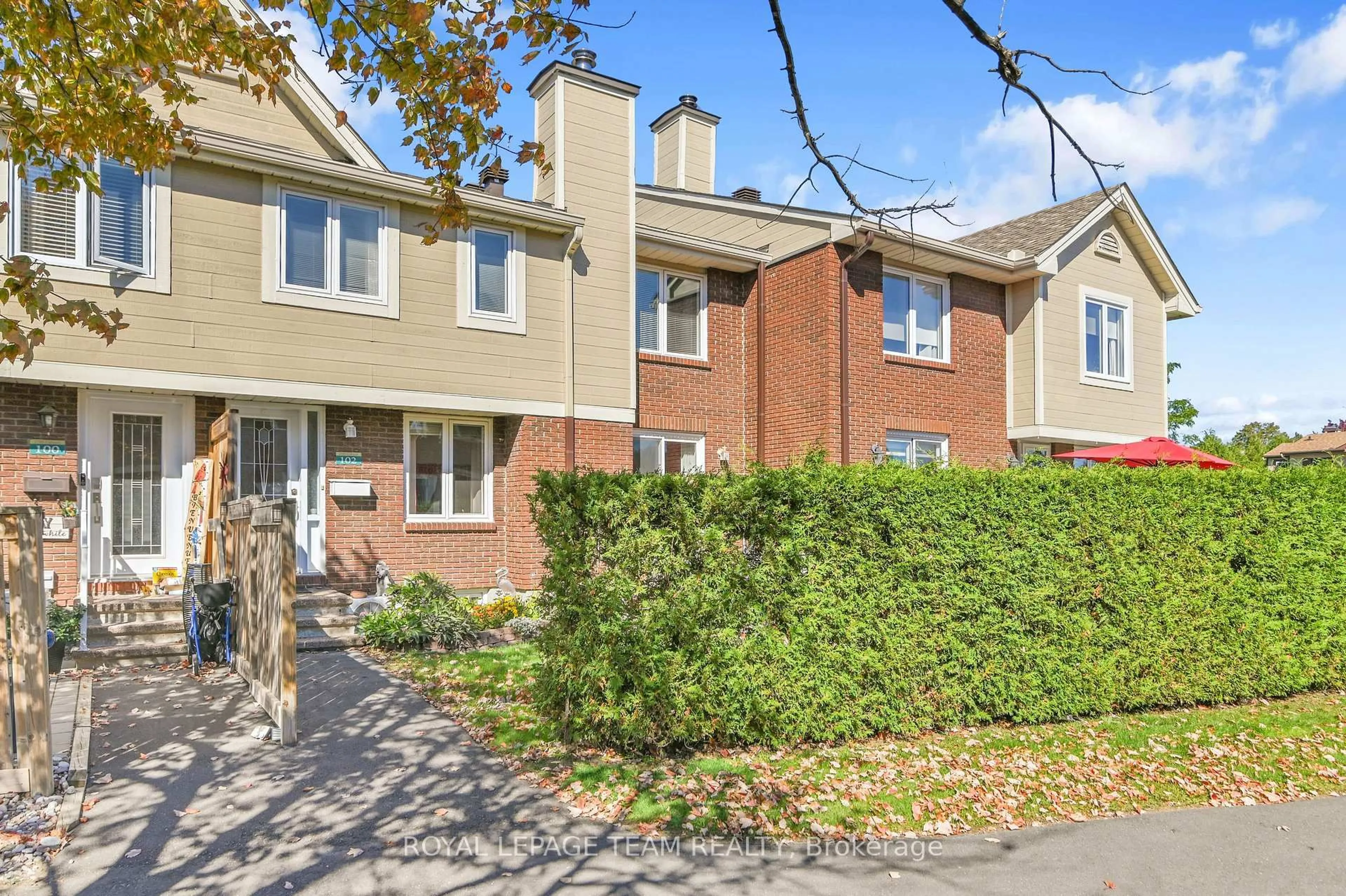 Home with brick exterior material, street for 1785 Cabaret Lane #102, Orleans Ontario K4A 2H2