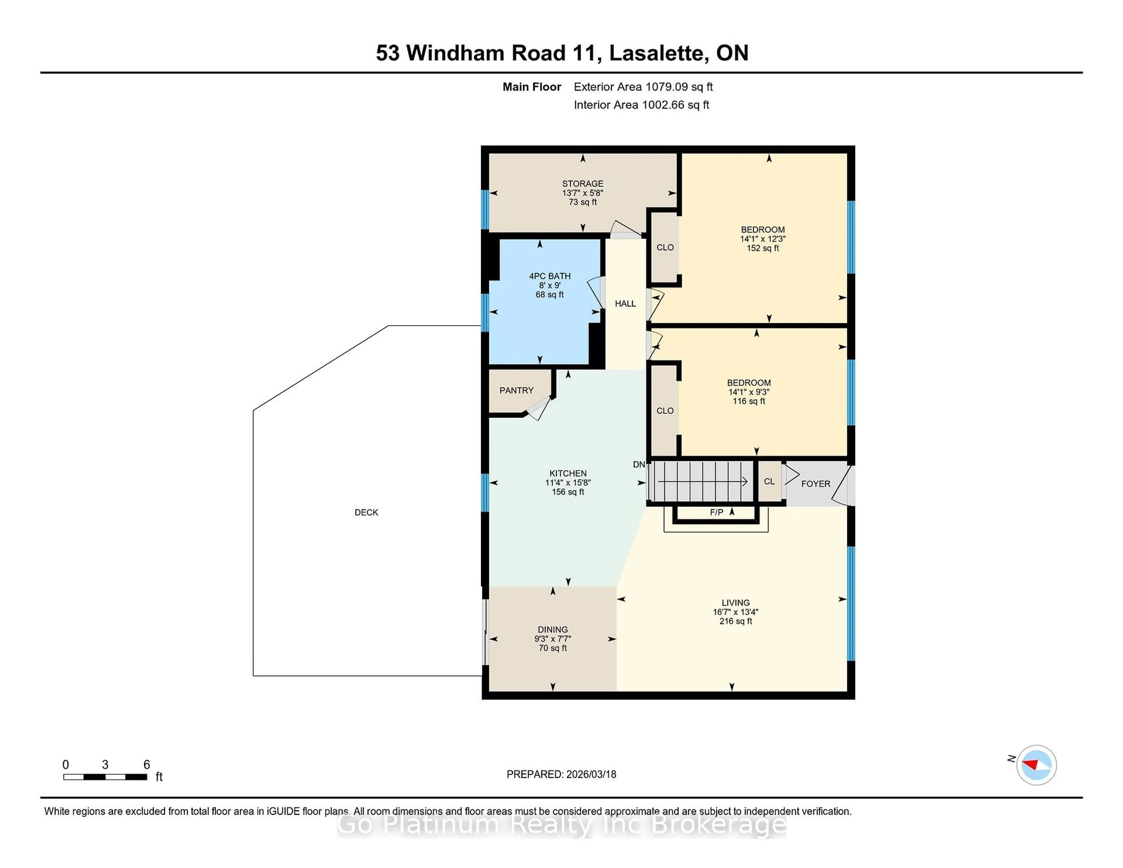 Floor plan for 53 Windham Rd 11 Rd, Norfolk Ontario N0E 1H0