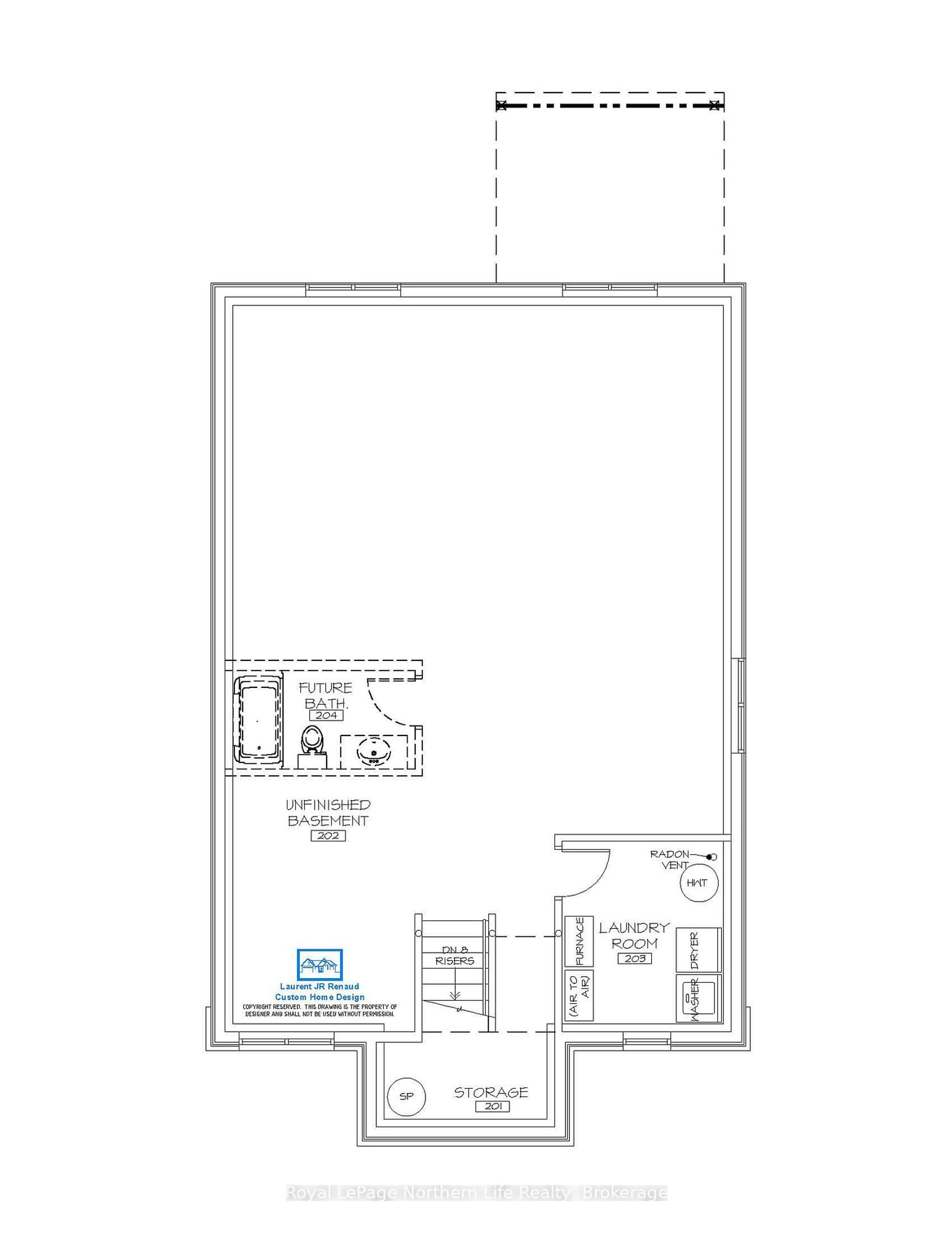 Floor plan for 57 Bain Ave, West Nipissing Ontario P0H 1G0