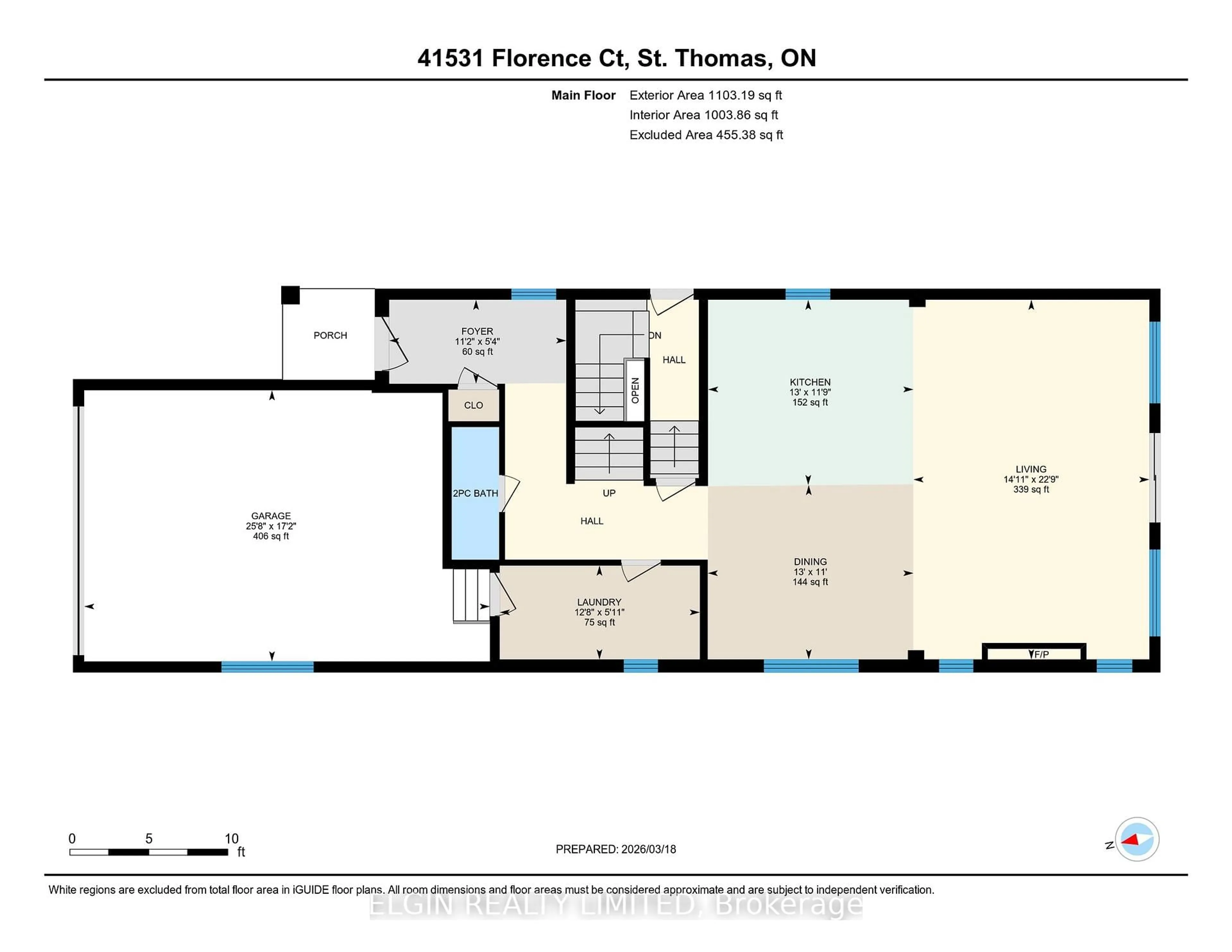 Floor plan for 41531 Florence Crt, Southwold Ontario N5P 4N4