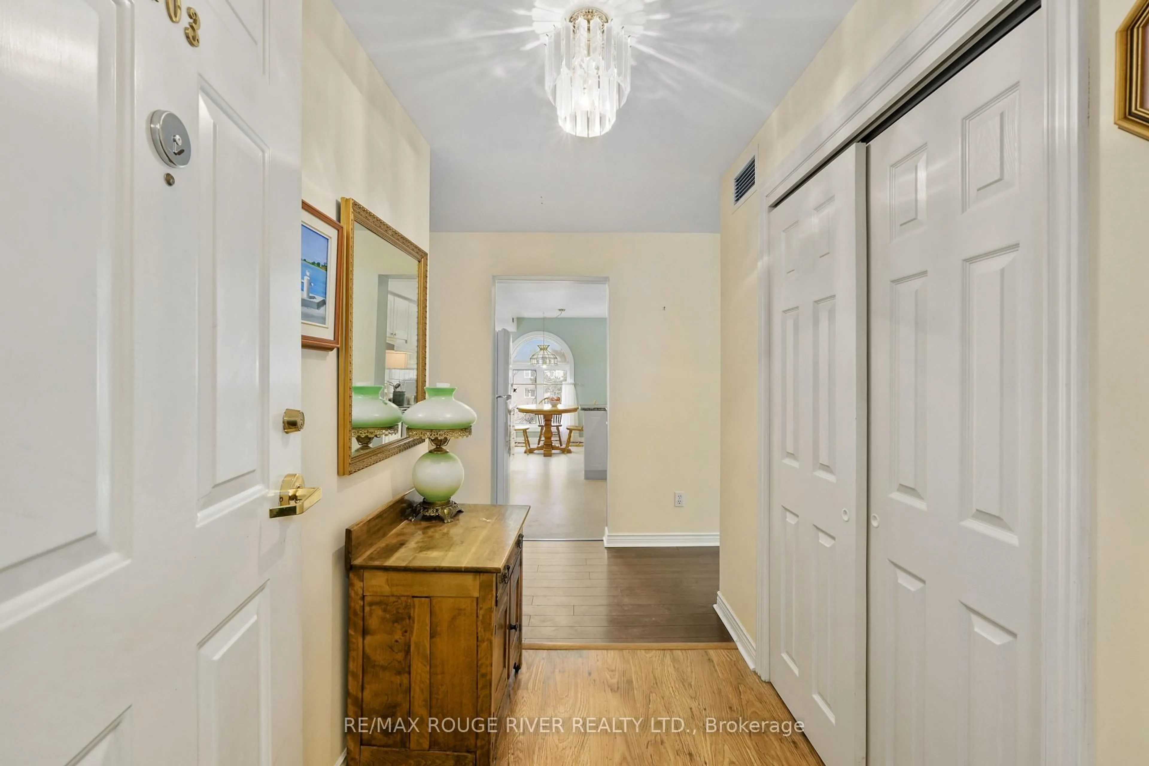 Indoor entryway for 107 Marisa Lane #403, Cobourg Ontario K9A 5N6