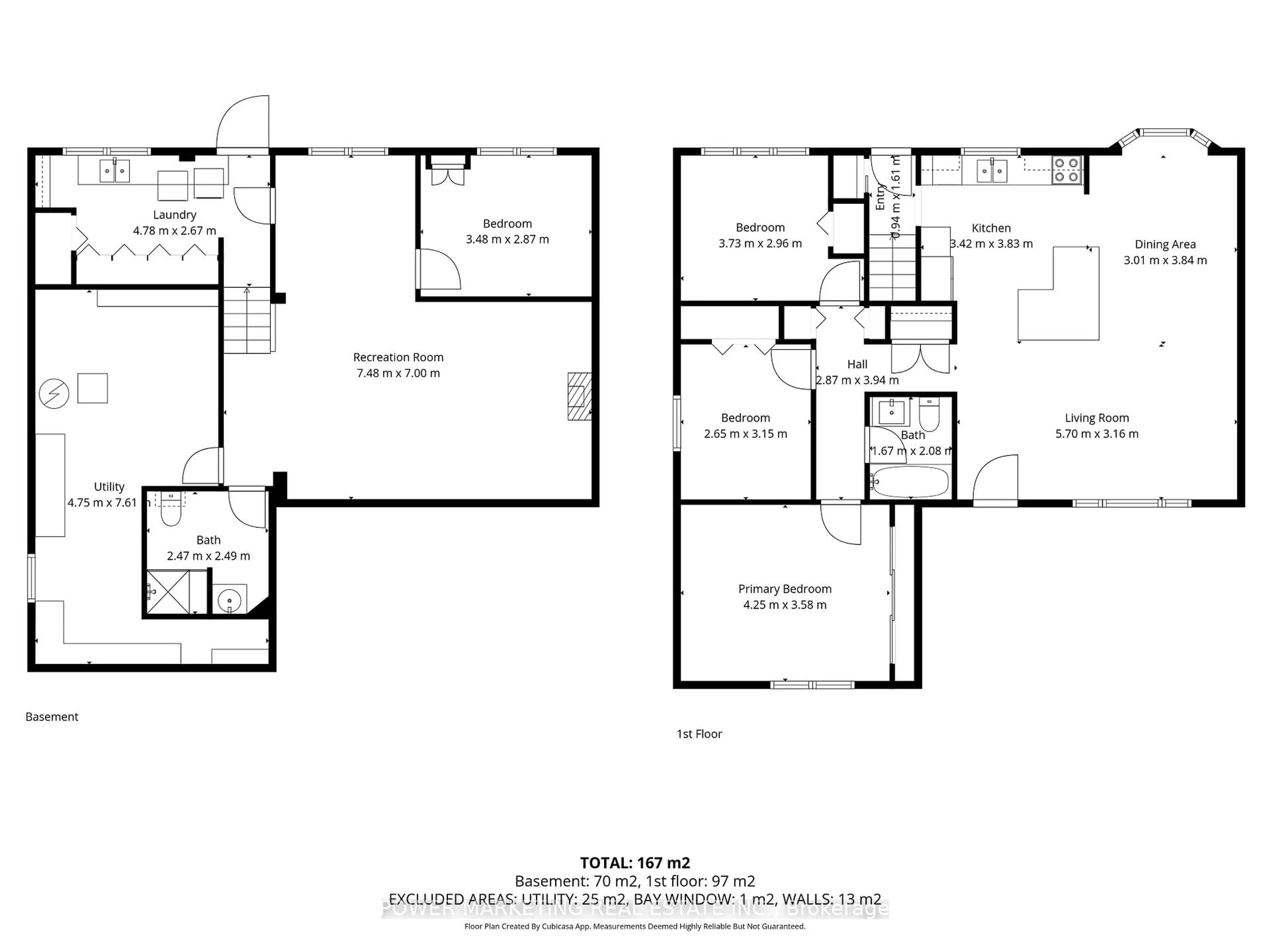 Floor plan for 3269 CLEARWATER Cres, Ottawa Ontario K1V 7S3