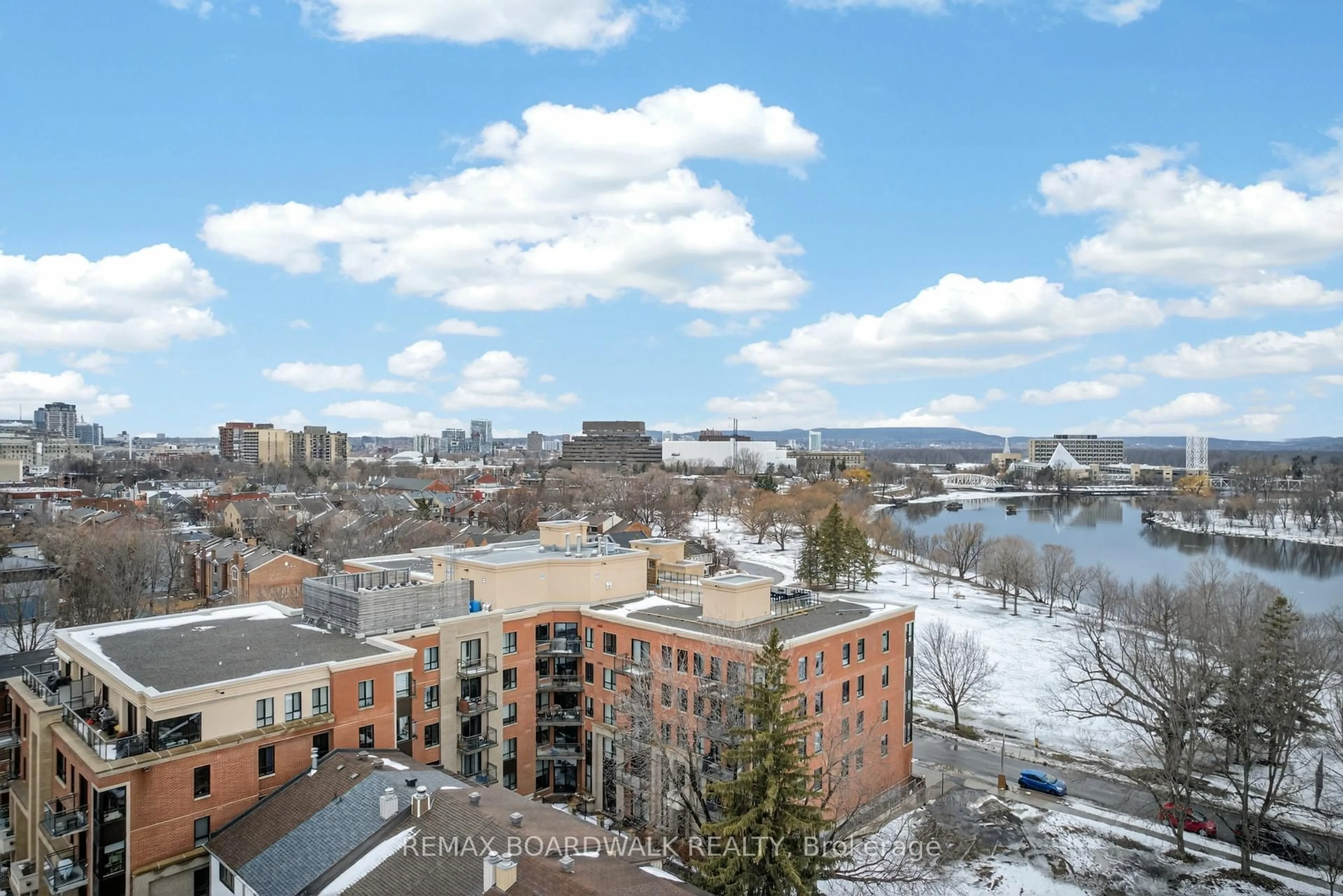 A pic from outside/outdoor area/front of a property/back of a property/a pic from drone, city buildings view from balcony for 316 Bruyere St #116, Ottawa Ontario K1N 0C3