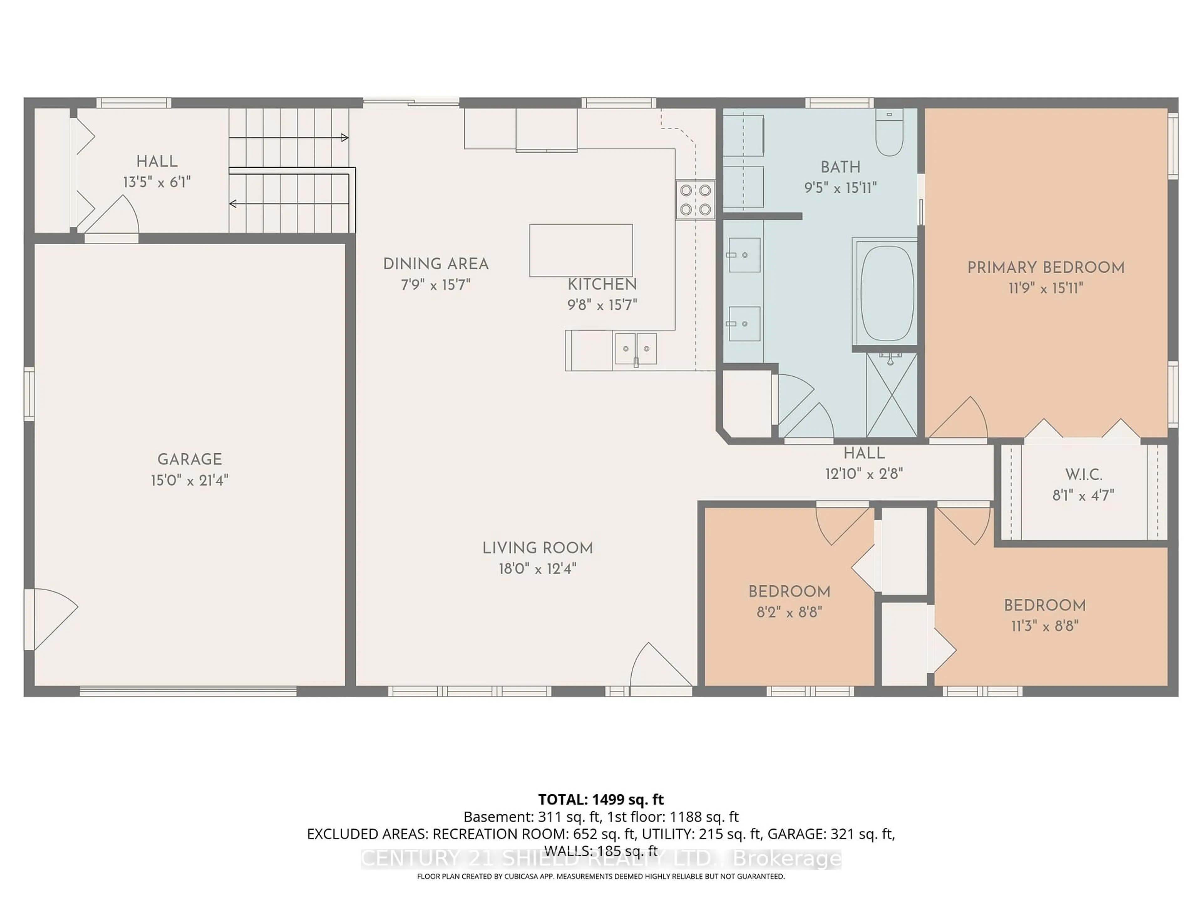 Floor plan for 17410 McPhail Rd, South Stormont Ontario K0C 2A0