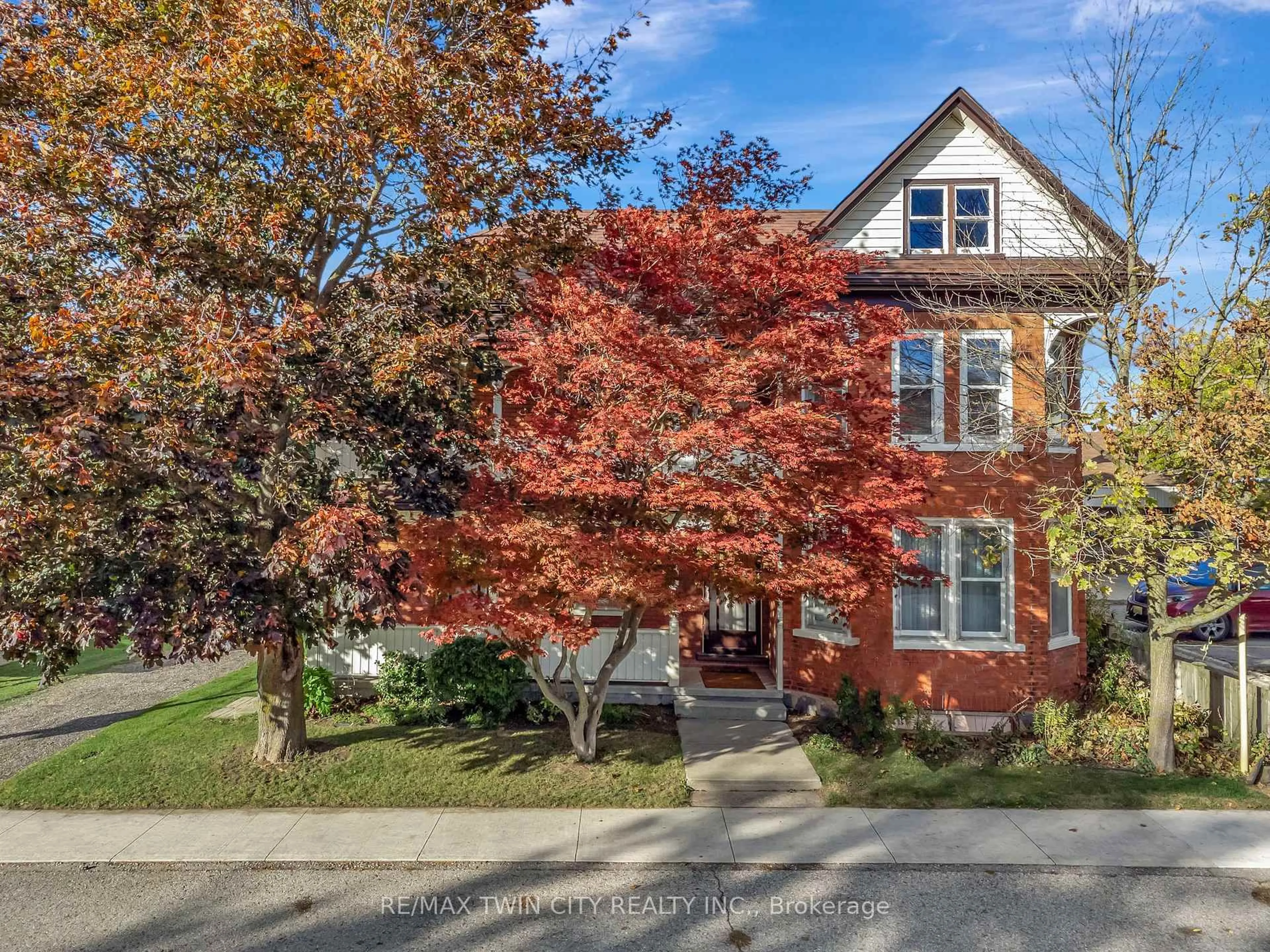 Home with brick exterior material, street for 3545 Lobsinger Line, Wellesley Ontario N0B 2M0