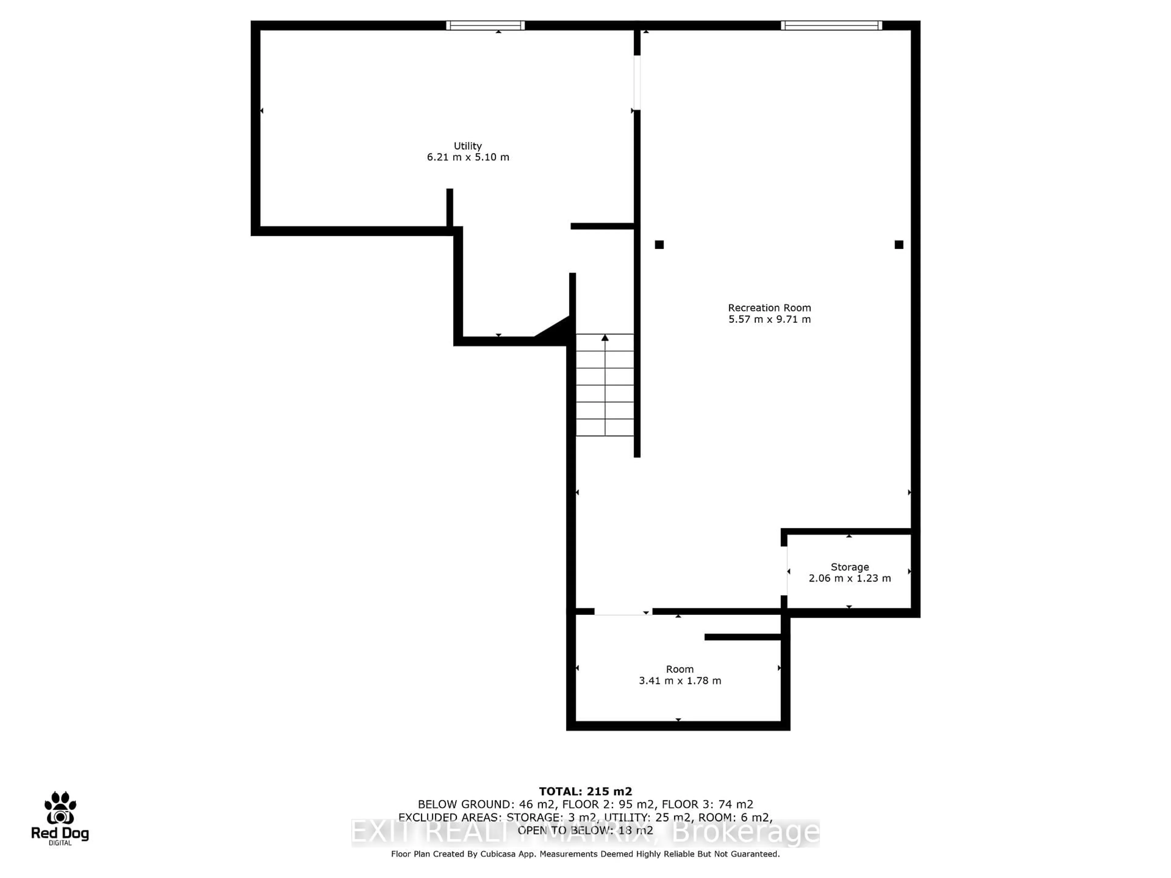 Floor plan for 133 Labelle St, Russell Ontario K0A 1W0