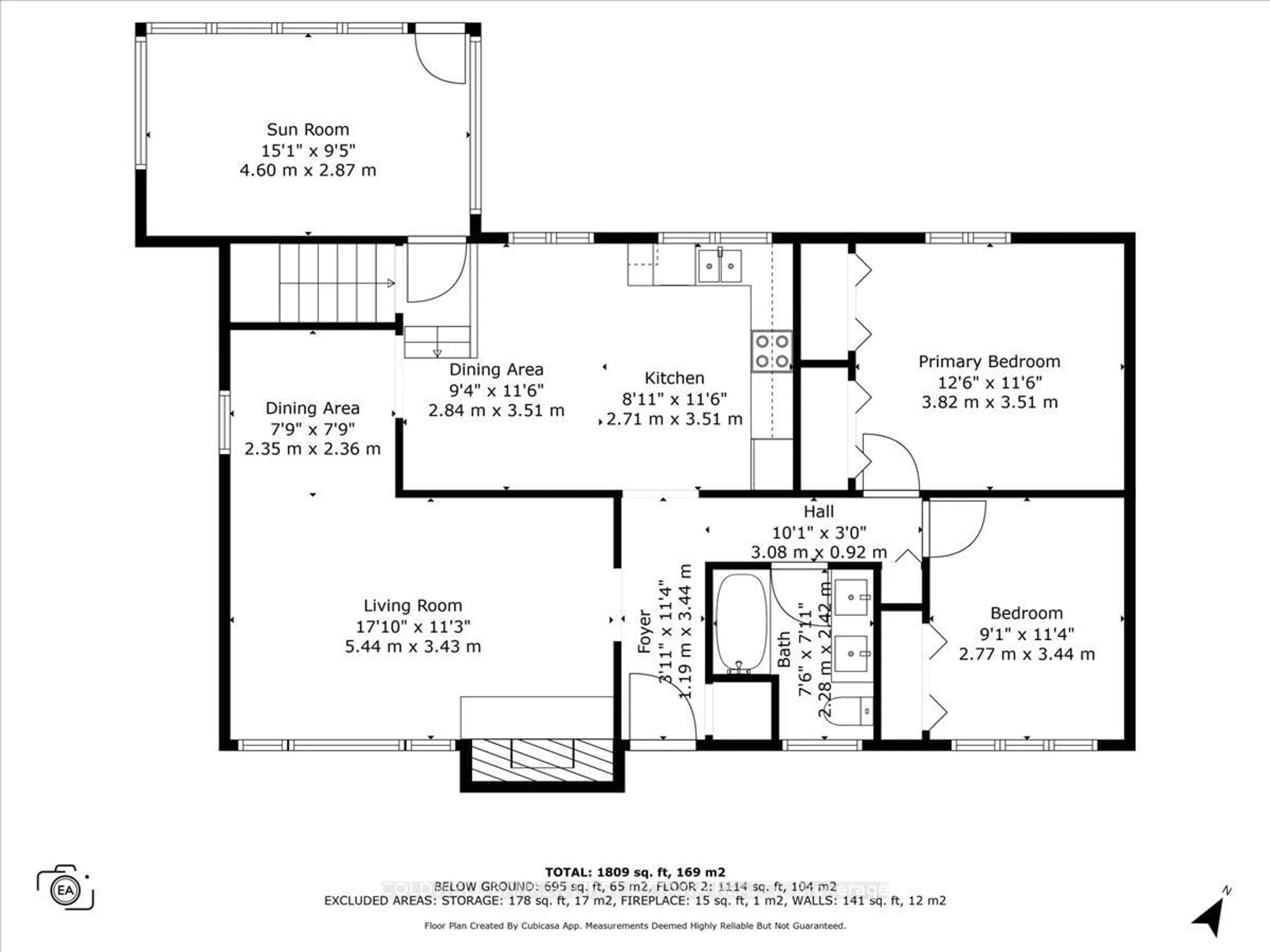 Floor plan for 13 Edgebrook Rd, Ottawa Ontario K2H 6C2