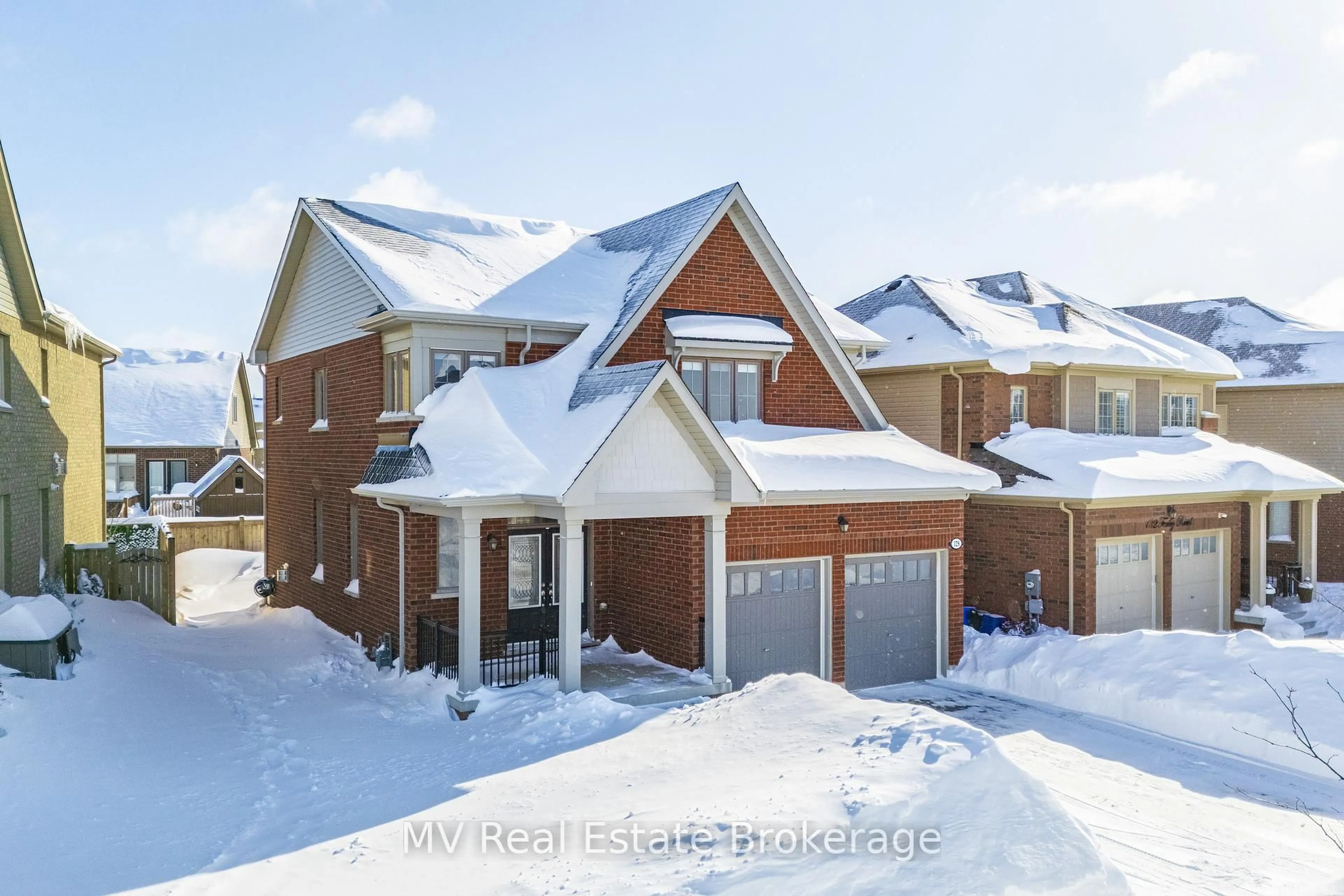 A pic from outside/outdoor area/front of a property/back of a property/a pic from drone, street for 128 Farley Rd, Centre Wellington Ontario N1M 0E8