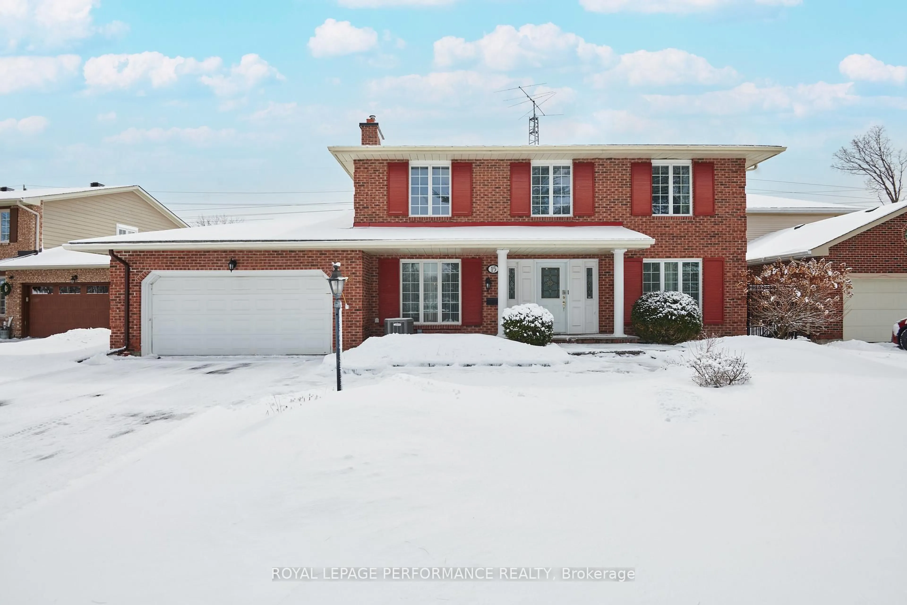 Home with brick exterior material, street for 15 Woodfern Crt, Ottawa Ontario K2H 8Y9