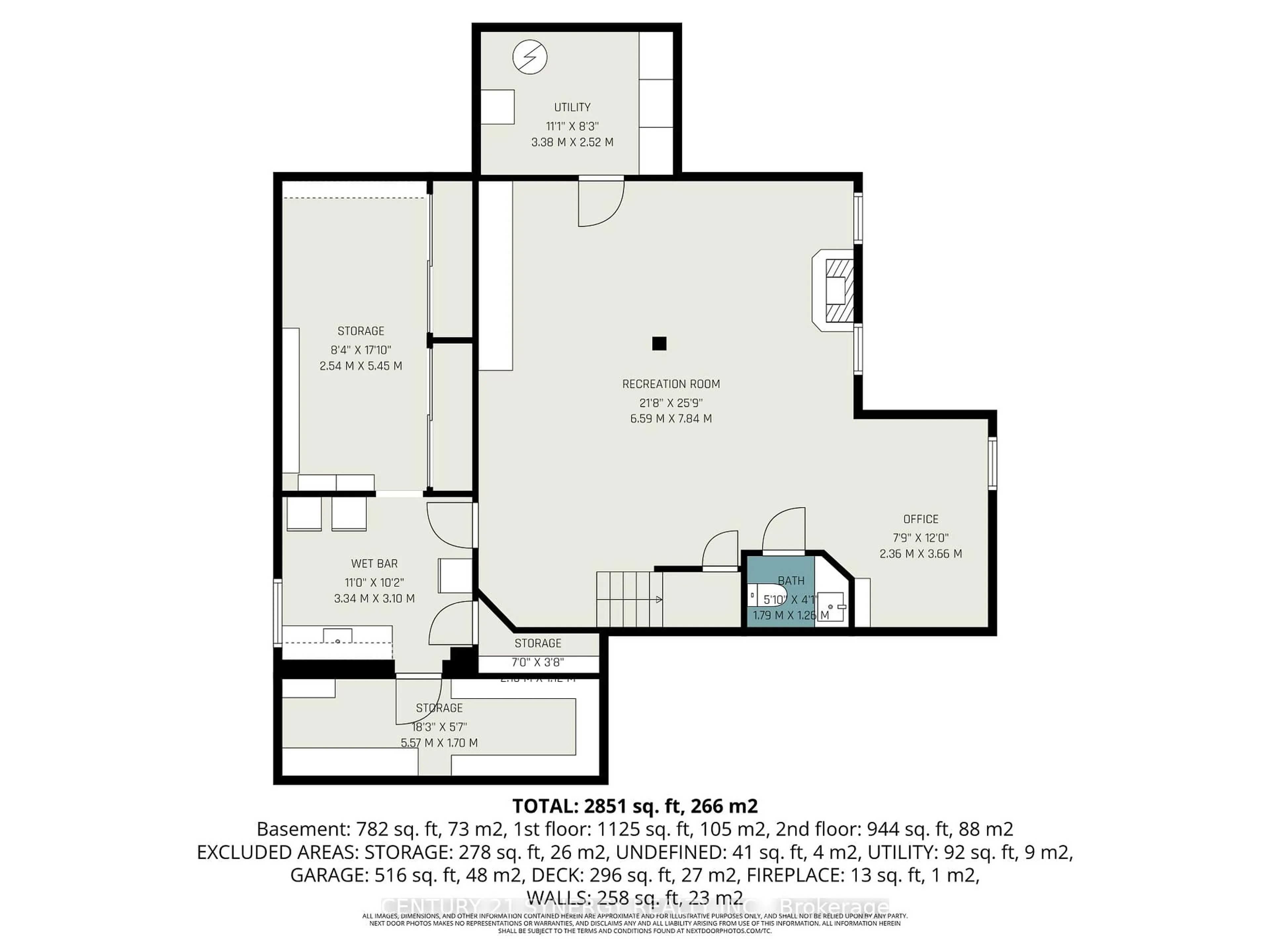 Floor plan for 43 Burgess St, Carleton Place Ontario K7C 4E1