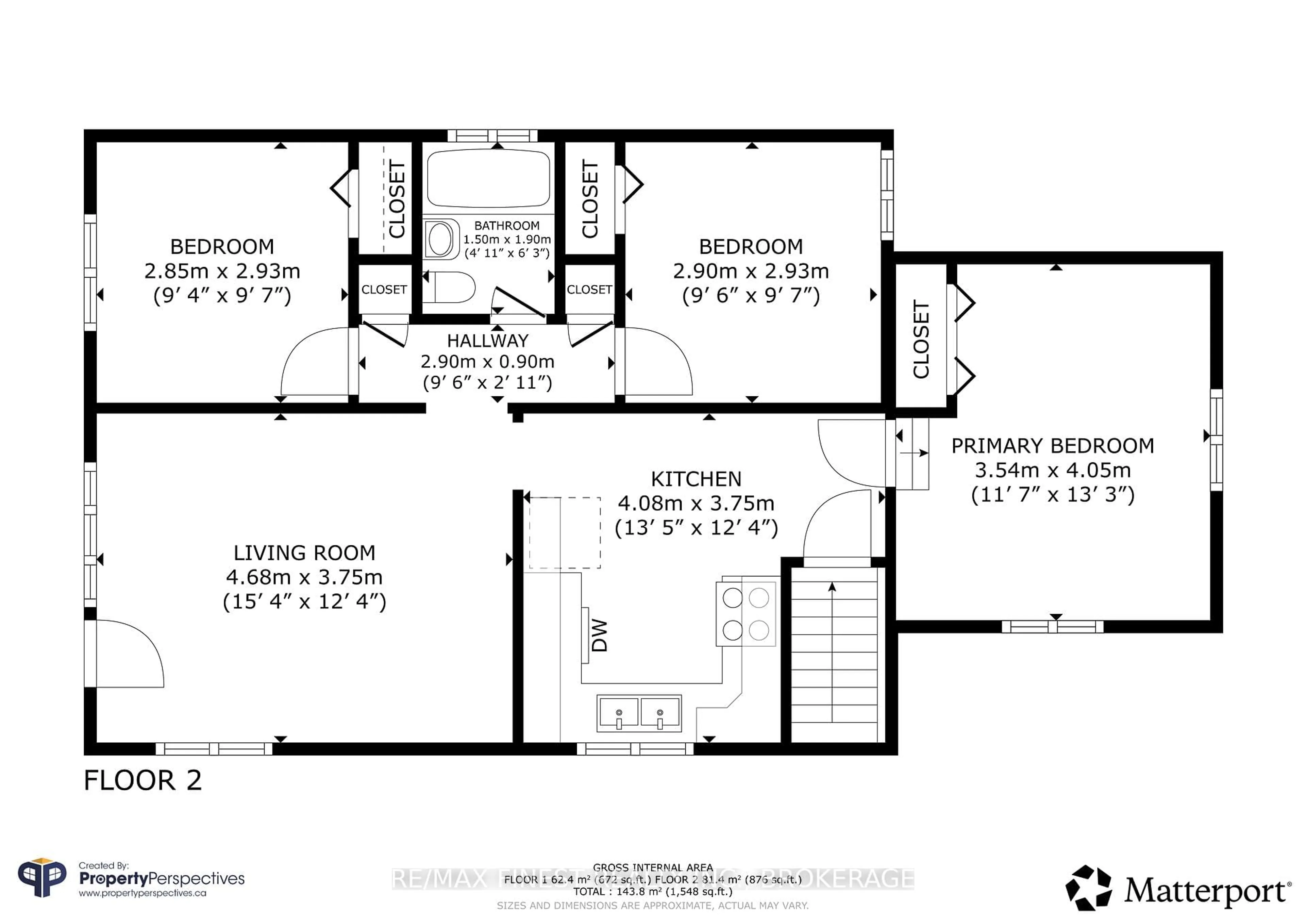 Floor plan for 149 Pine St, Kingston Ontario K7K 1W9