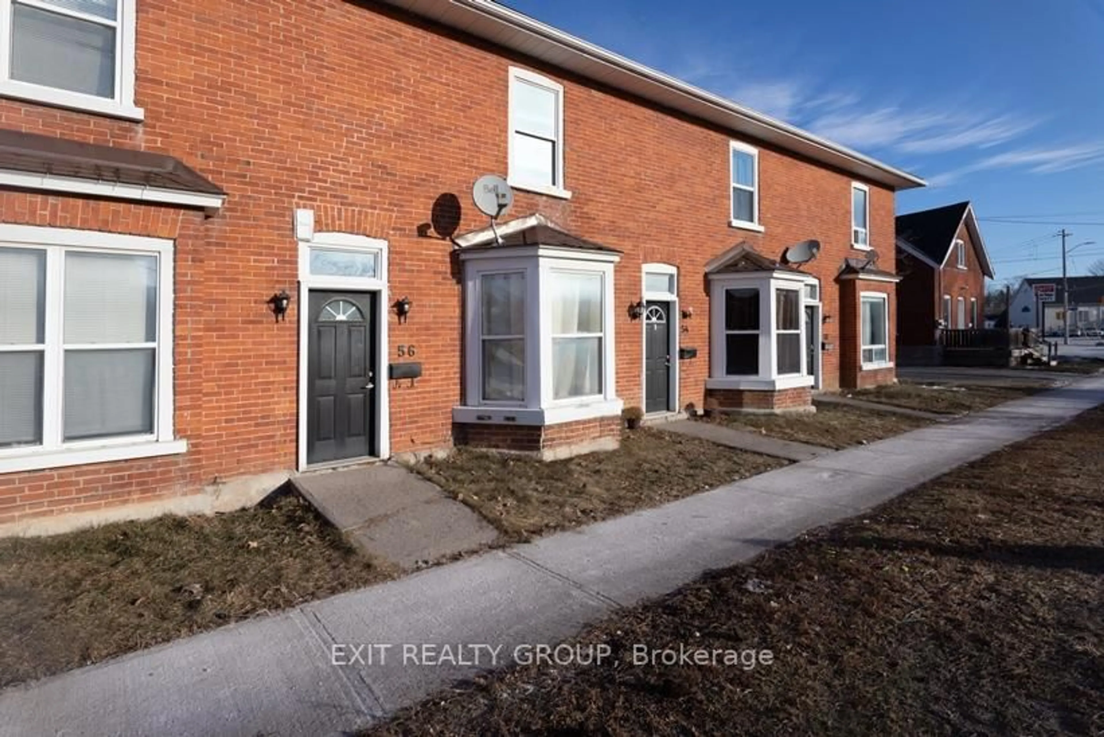 Home with brick exterior material, street for 56 Moira St, Belleville Ontario K8P 1S3