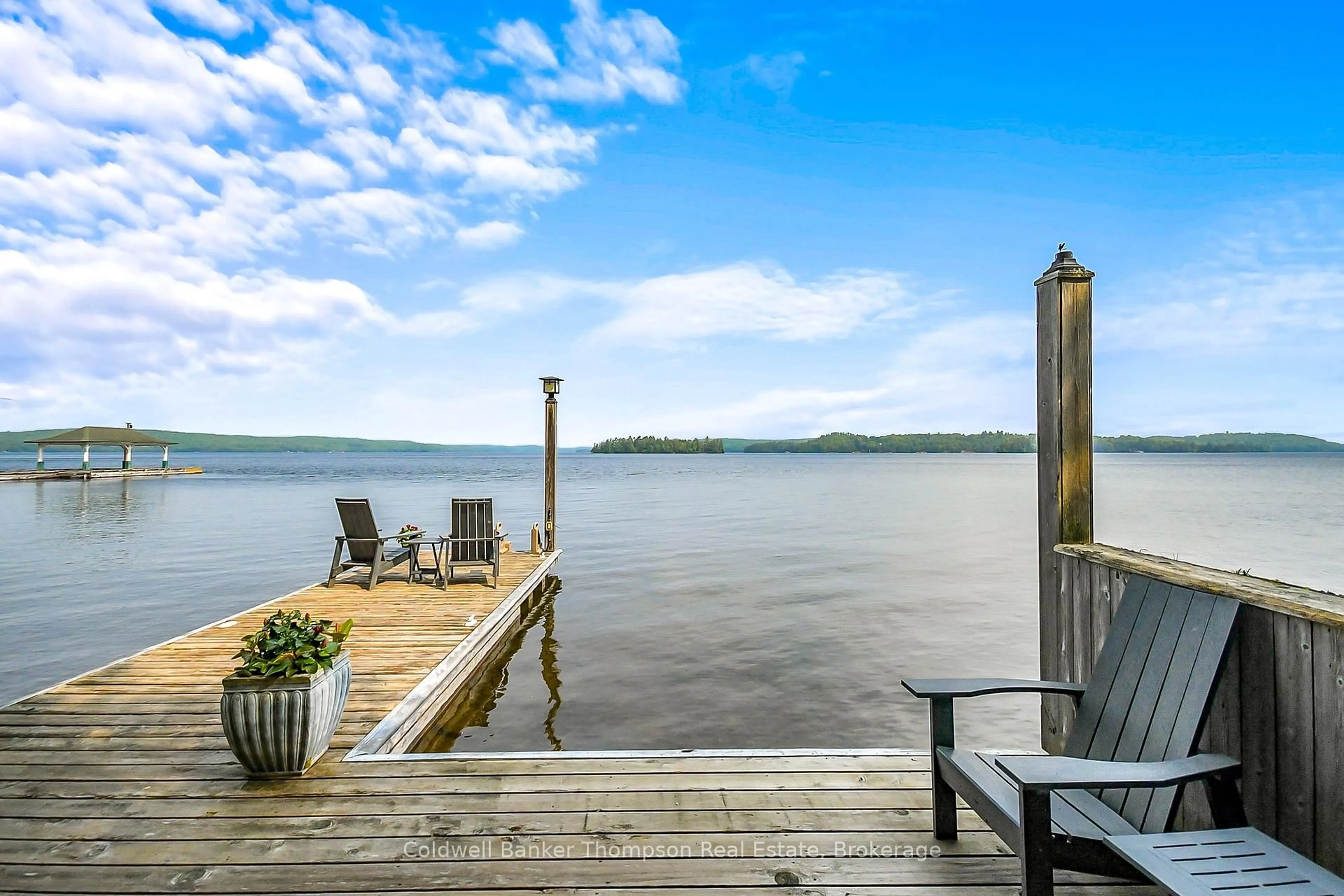Patio, water/lake/river/ocean view for 1109 Glenmount Rd, Lake of Bays Ontario P0B 1A0