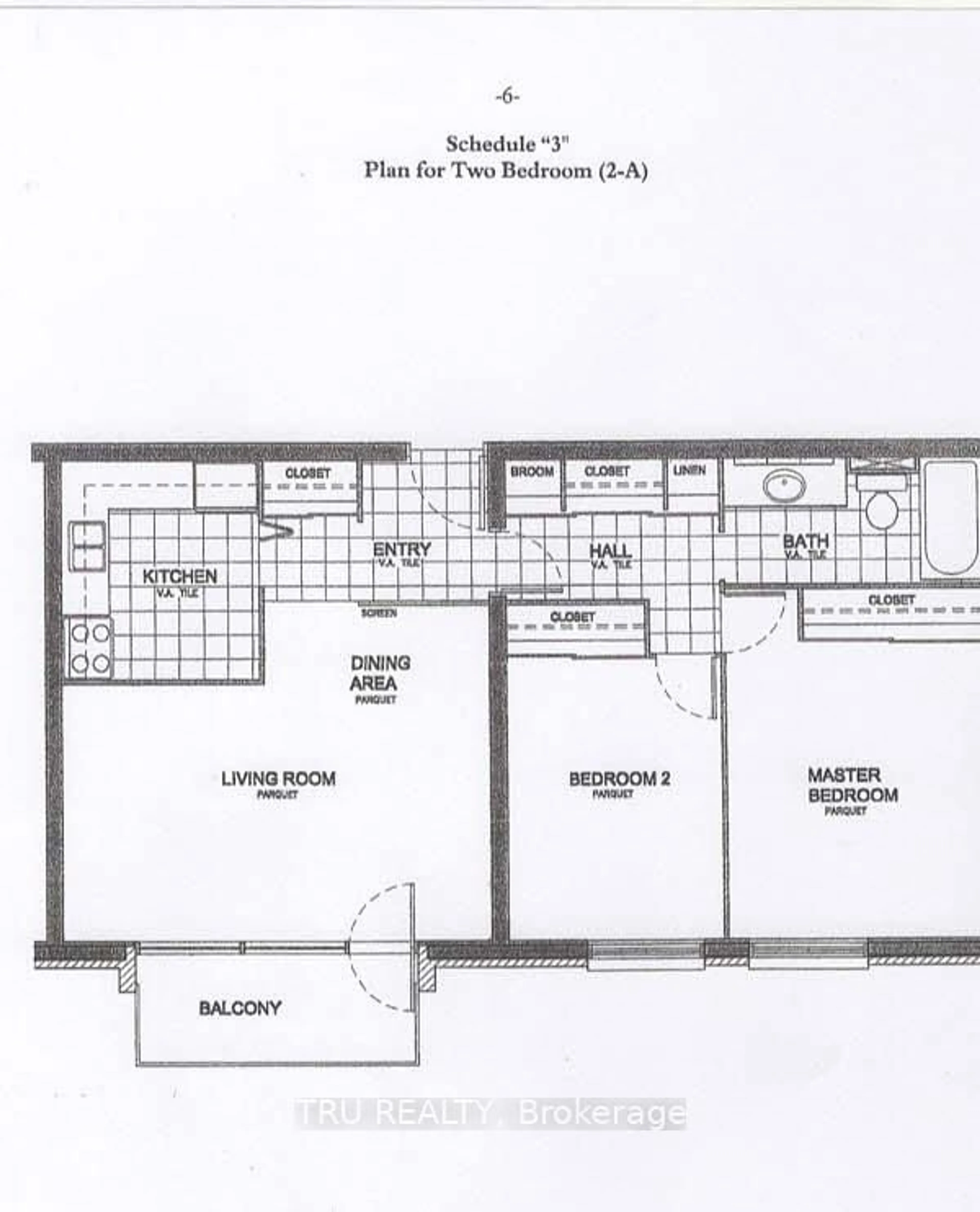 Floor plan for 3100 Carling Ave #706, Ottawa Ontario K2B 6J6