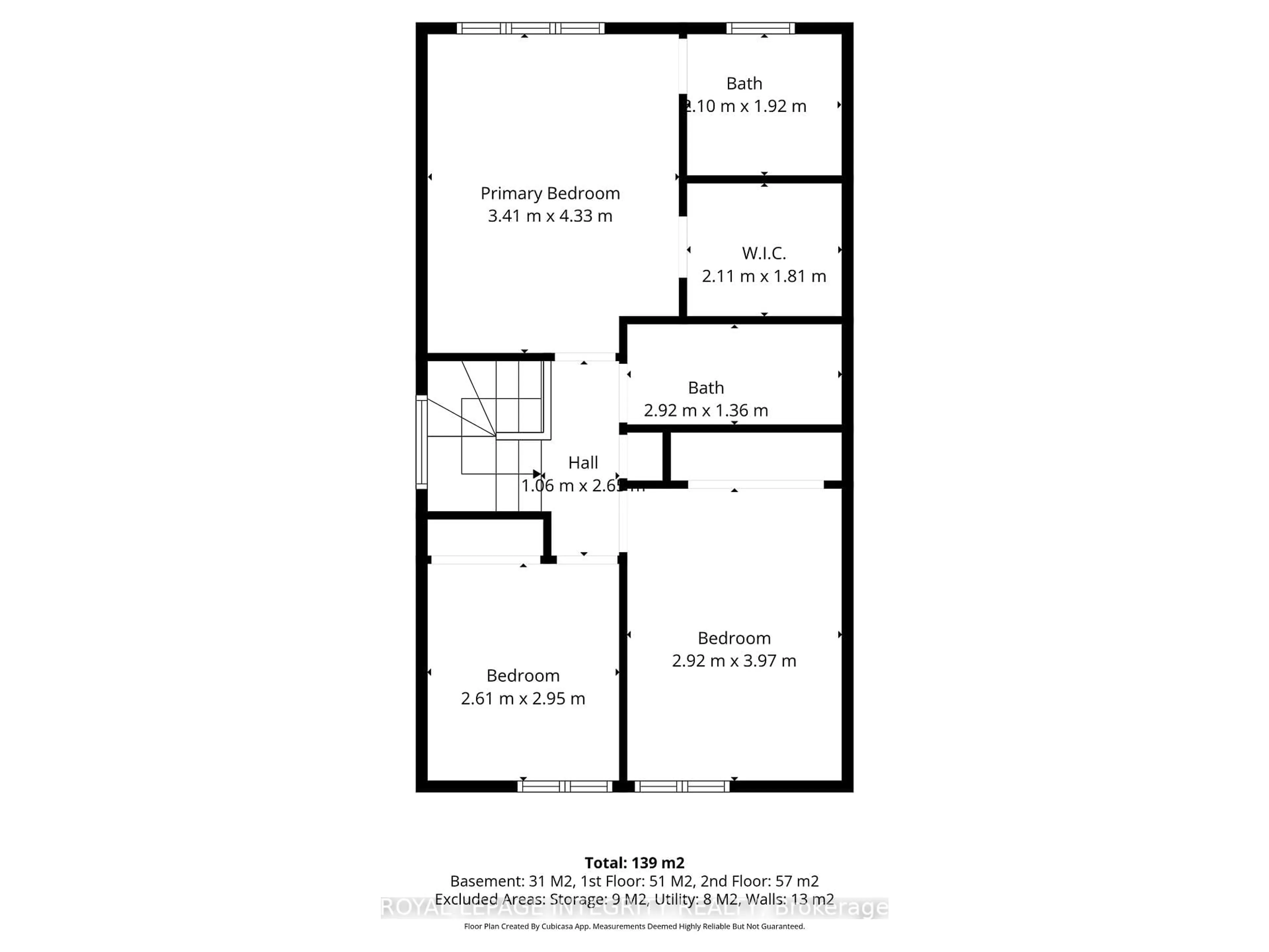Floor plan for 727 Hancock Cres, Orleans Ontario K4A 3M9