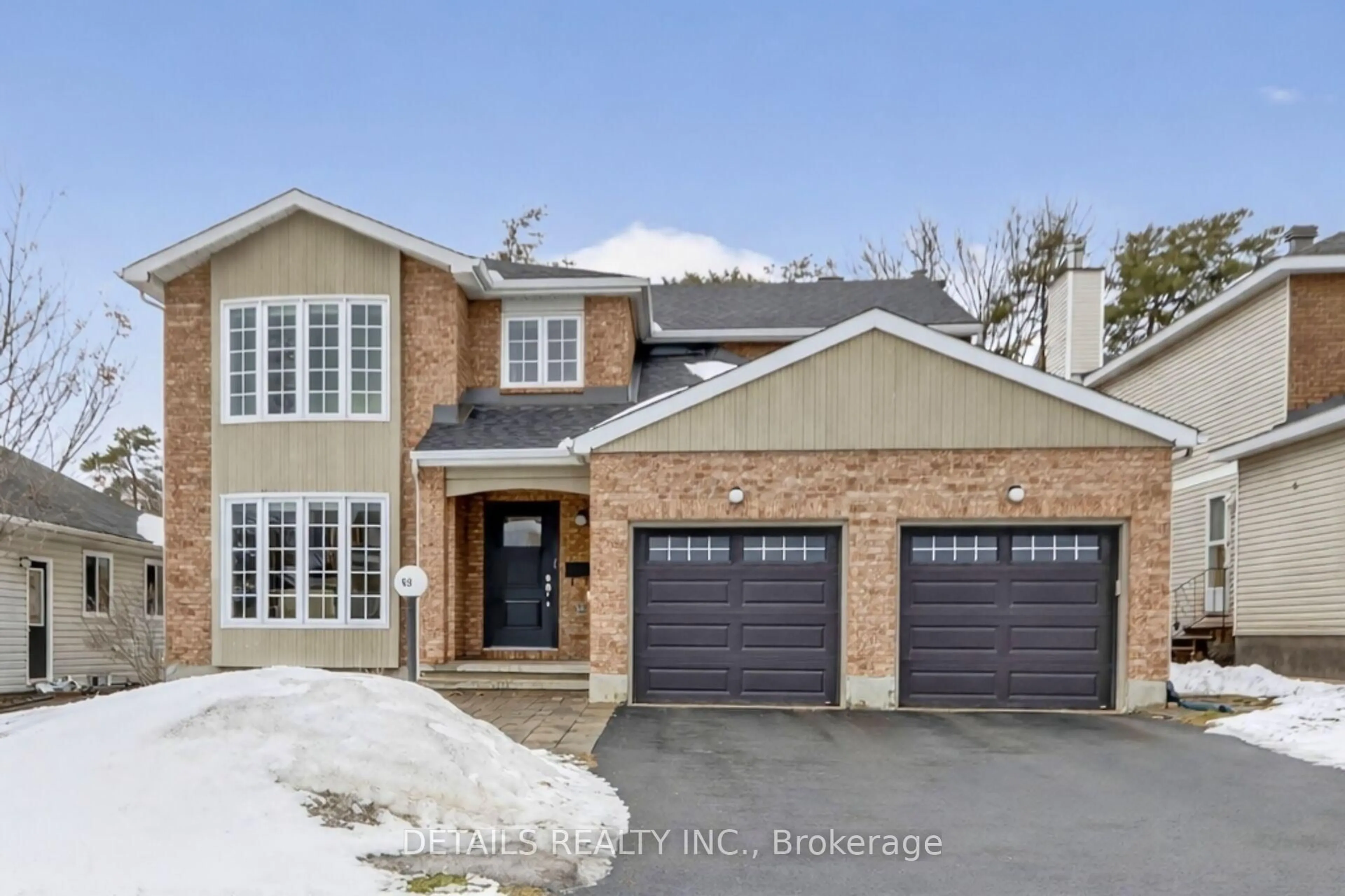 Home with brick exterior material, street for 69 Willow Glen Dr, Ottawa Ontario K2M 1T1