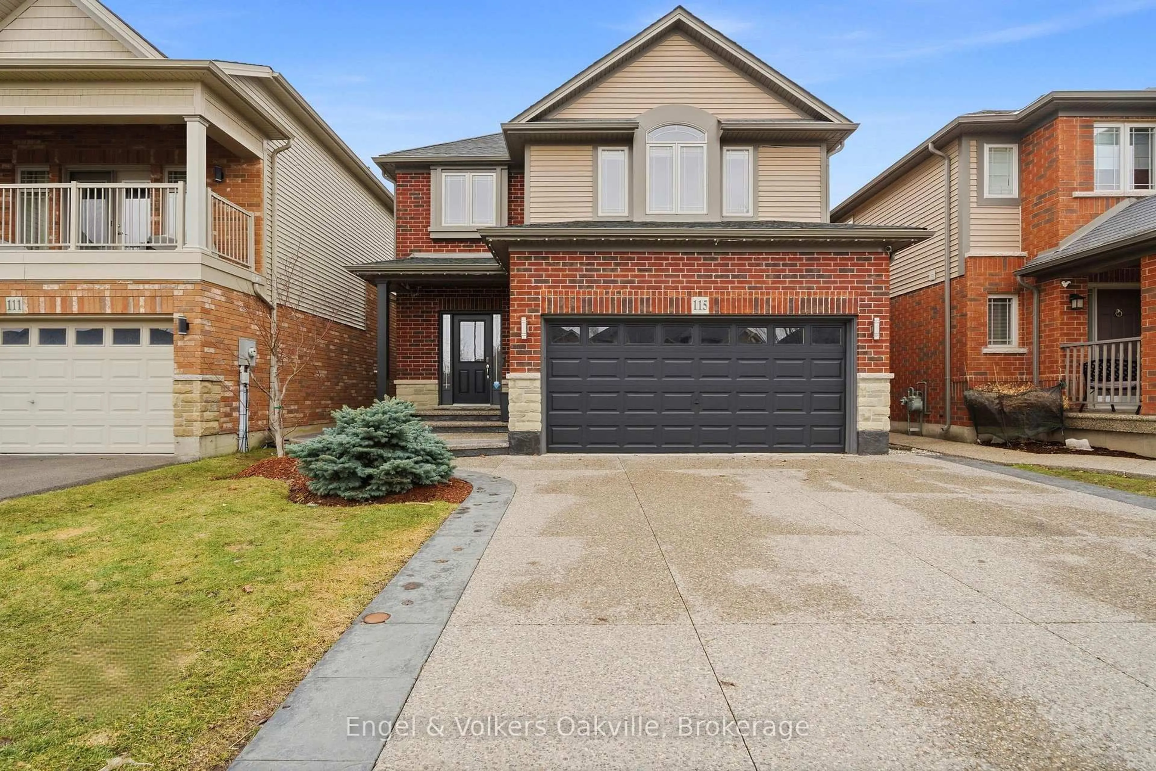 Home with brick exterior material, street for 115 Pumpkin Pass, Hamilton Ontario L0R 1C0