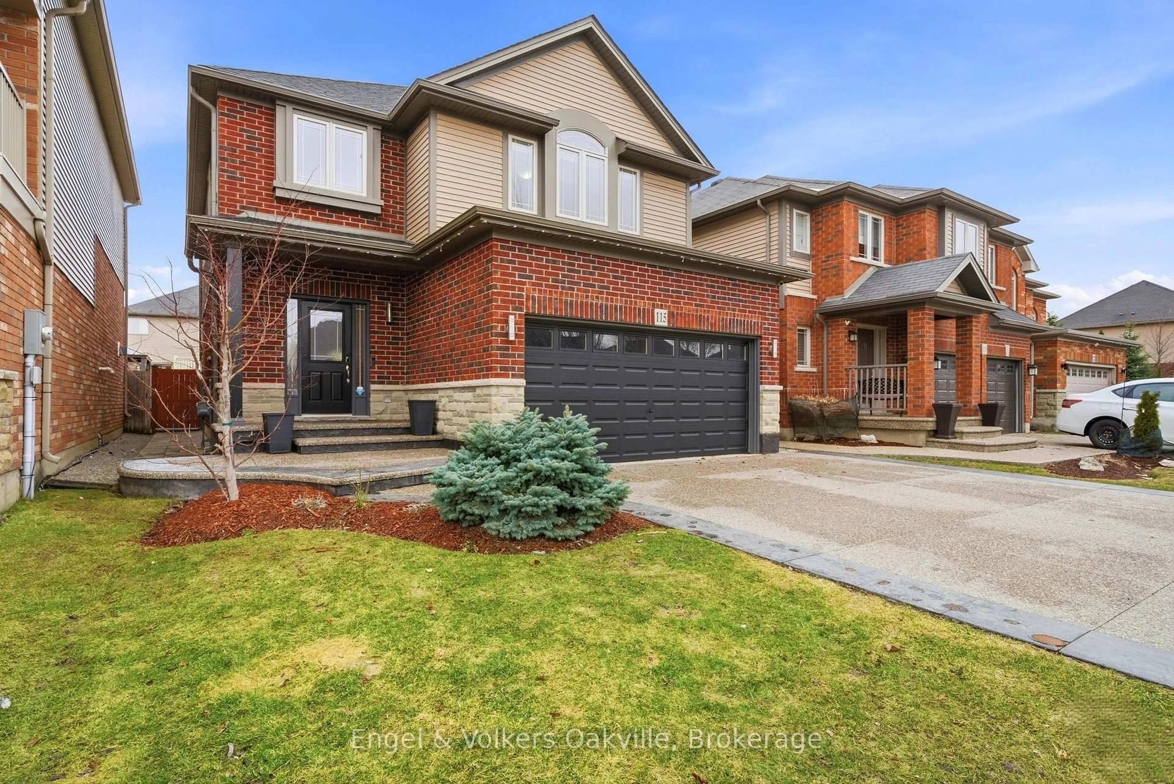 Home with brick exterior material, street for 115 Pumpkin Pass, Hamilton Ontario L0R 1C0