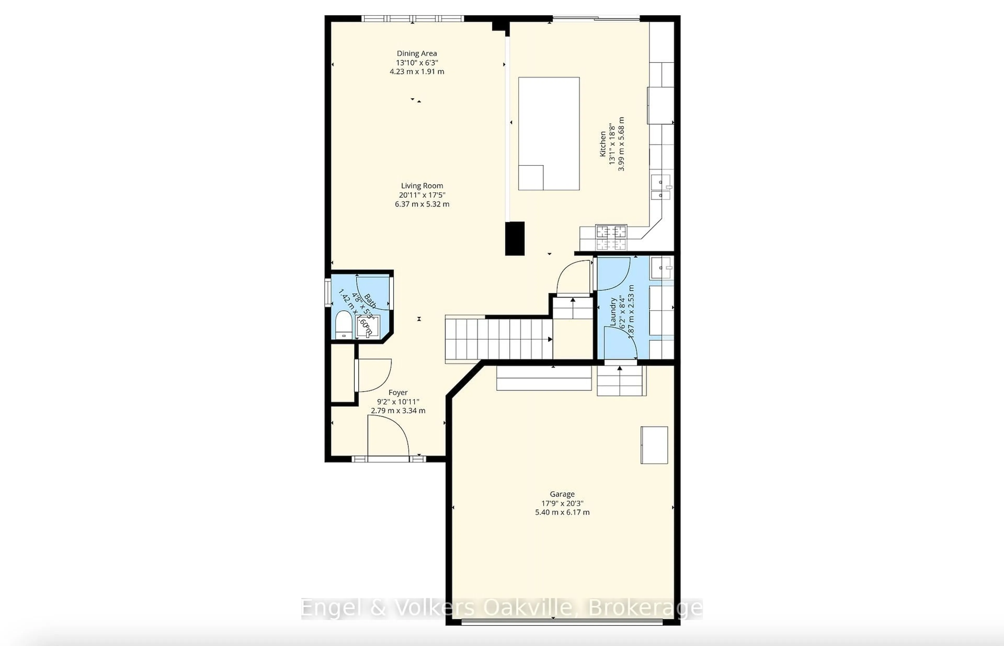 Floor plan for 115 Pumpkin Pass, Hamilton Ontario L0R 1C0