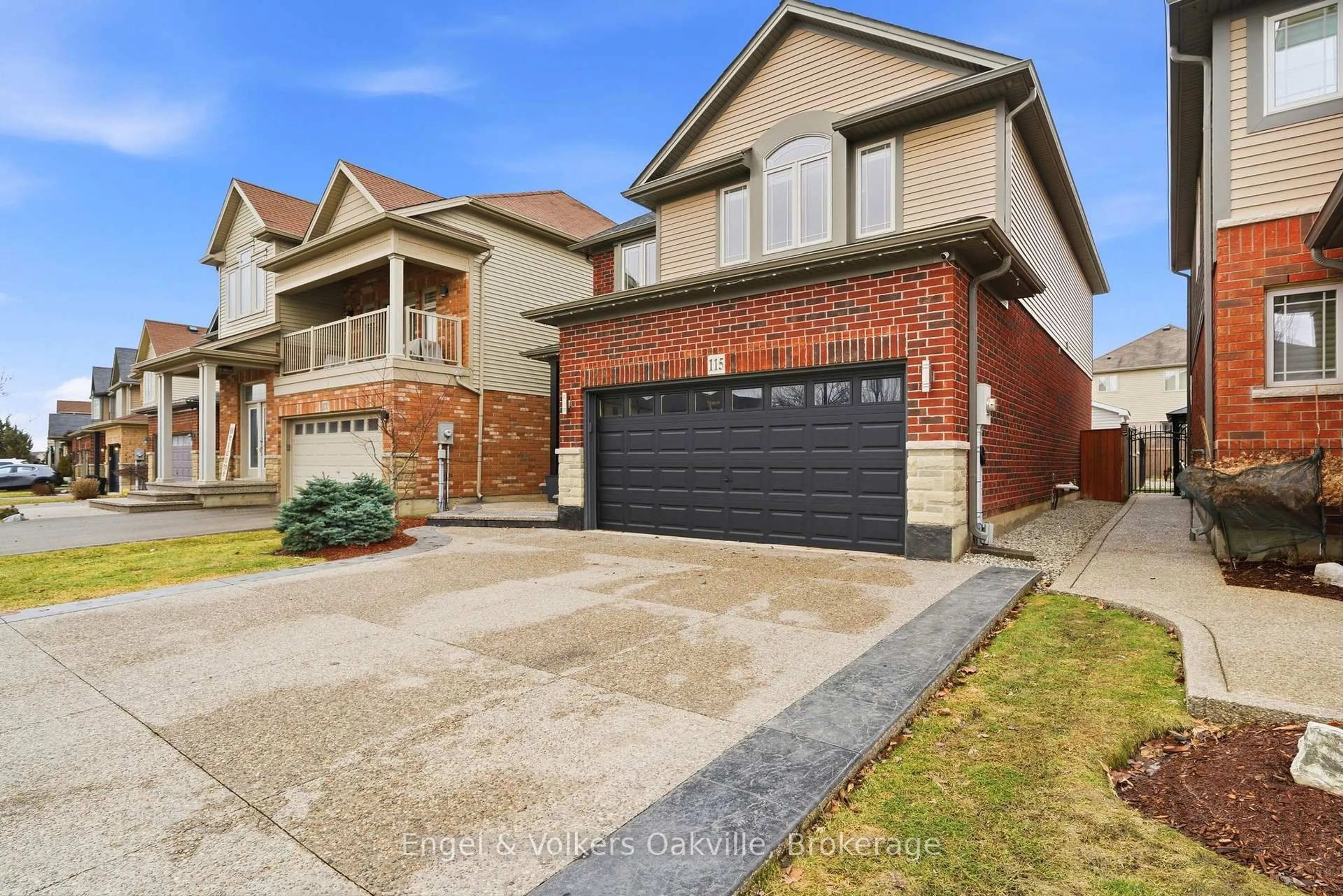 Home with brick exterior material, street for 115 Pumpkin Pass, Hamilton Ontario L0R 1C0