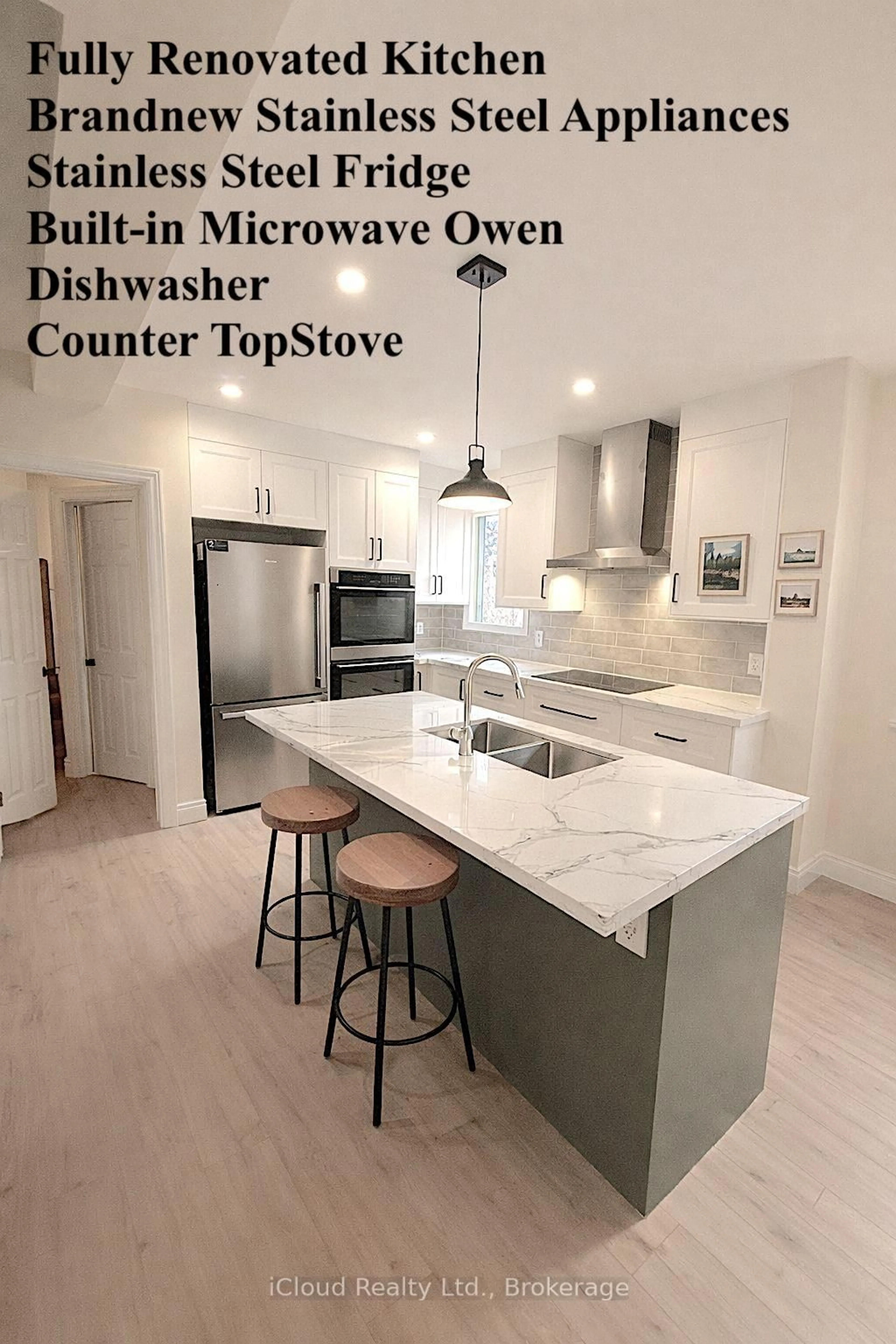 Open concept kitchen, unknown for 405 Upper Wentworth St, Hamilton Ontario L9A 4T4