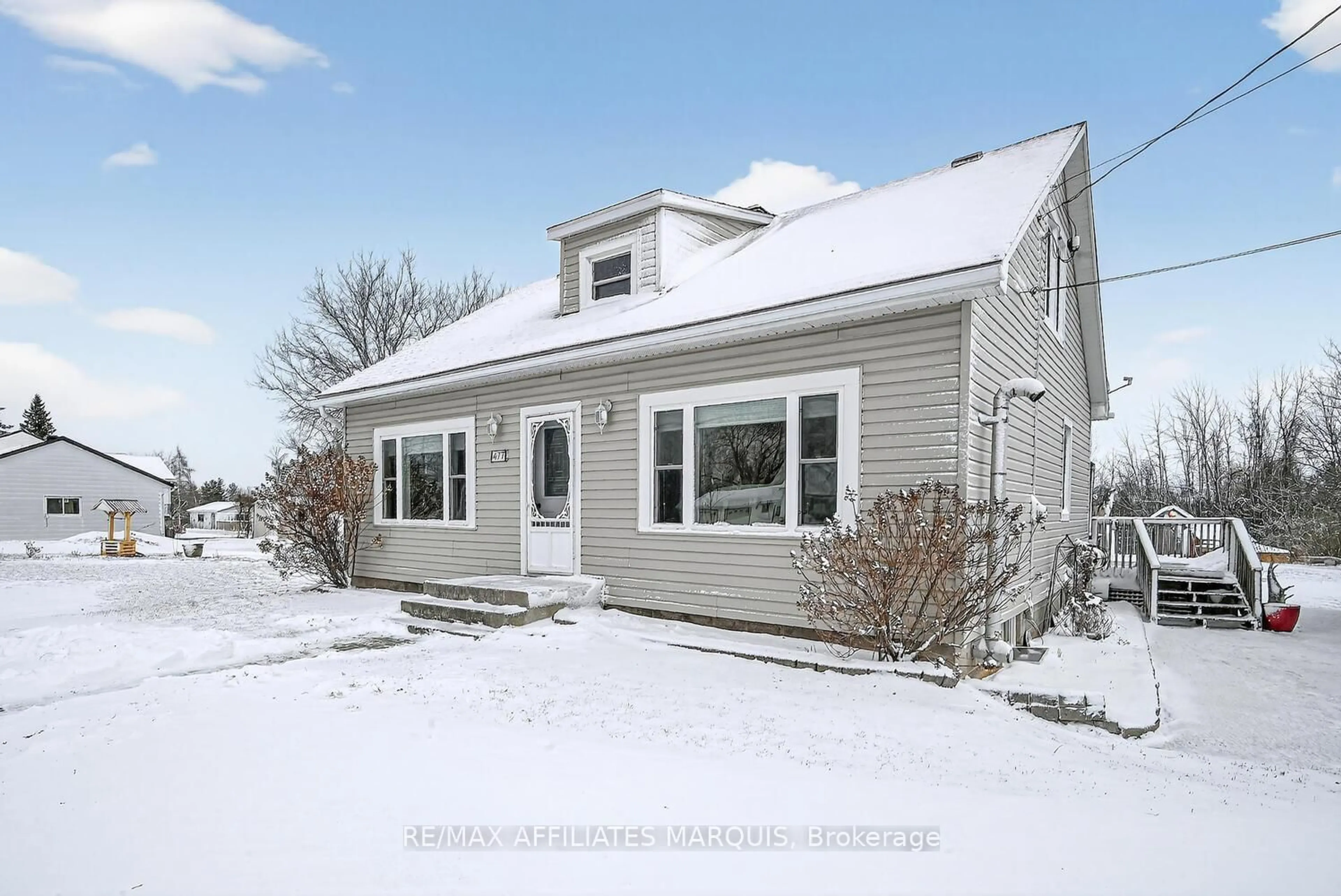 Home with vinyl exterior material, street for 477 Hwy 29 Rd, Rideau Lakes Ontario K7A 4S5