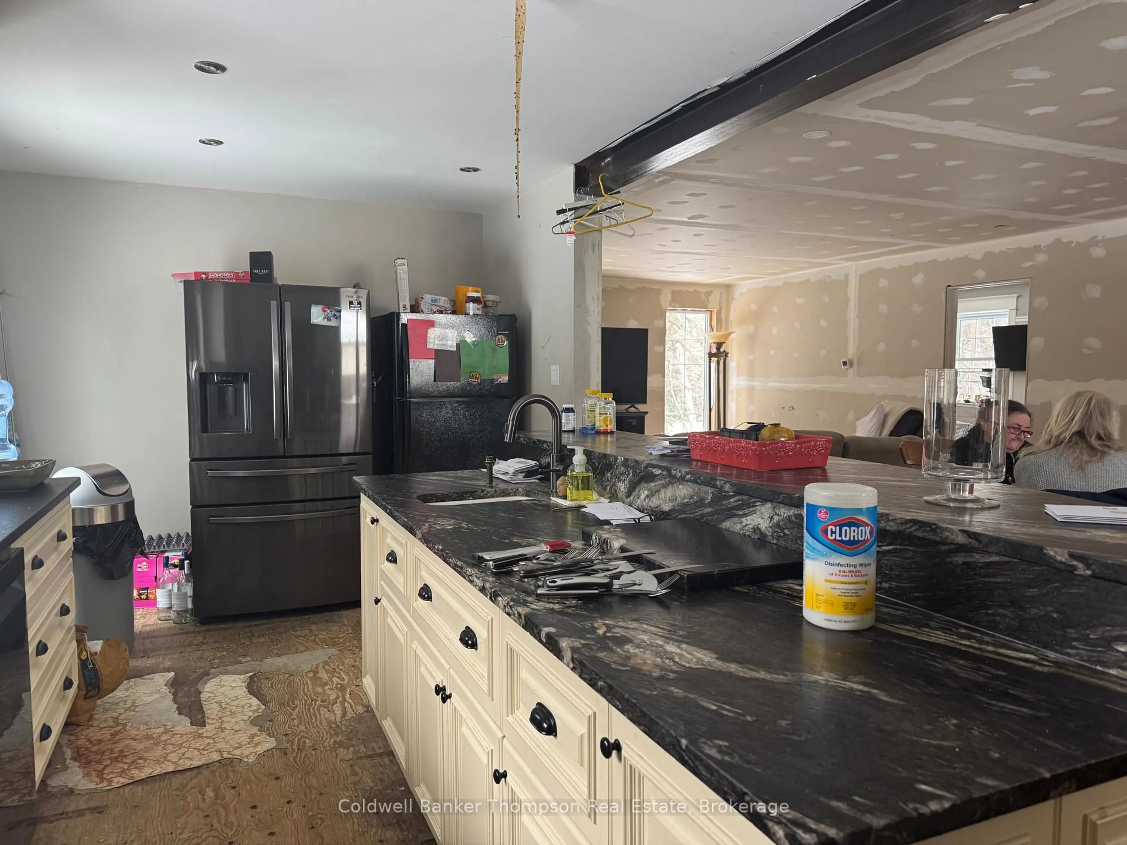 Open concept kitchen, unknown for 605 Sweezy St, Powassan Ontario P0H 2L0
