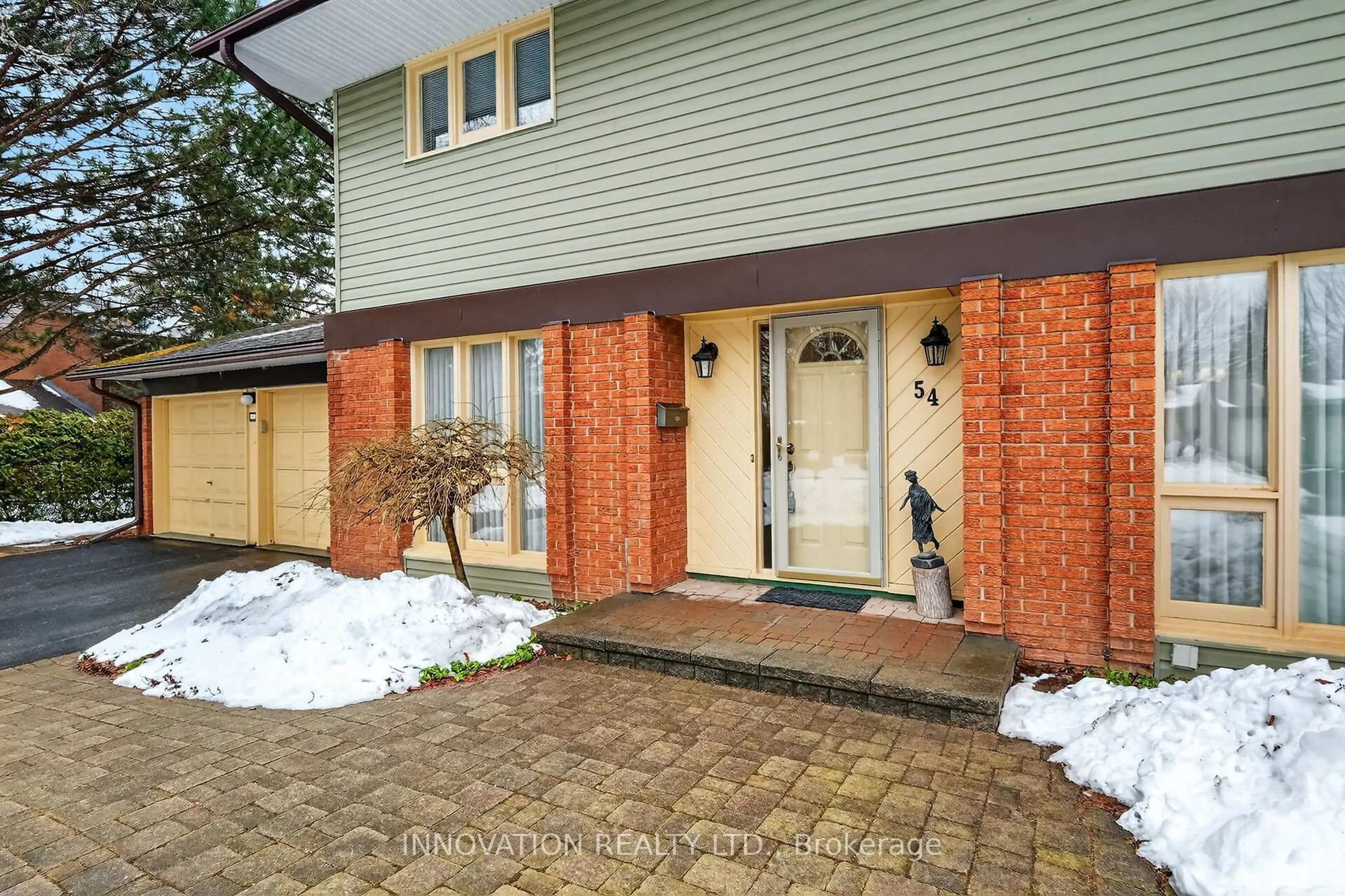 Home with brick exterior material, street for 54 Selwyn Pl, Kanata Ontario K2K 1P2